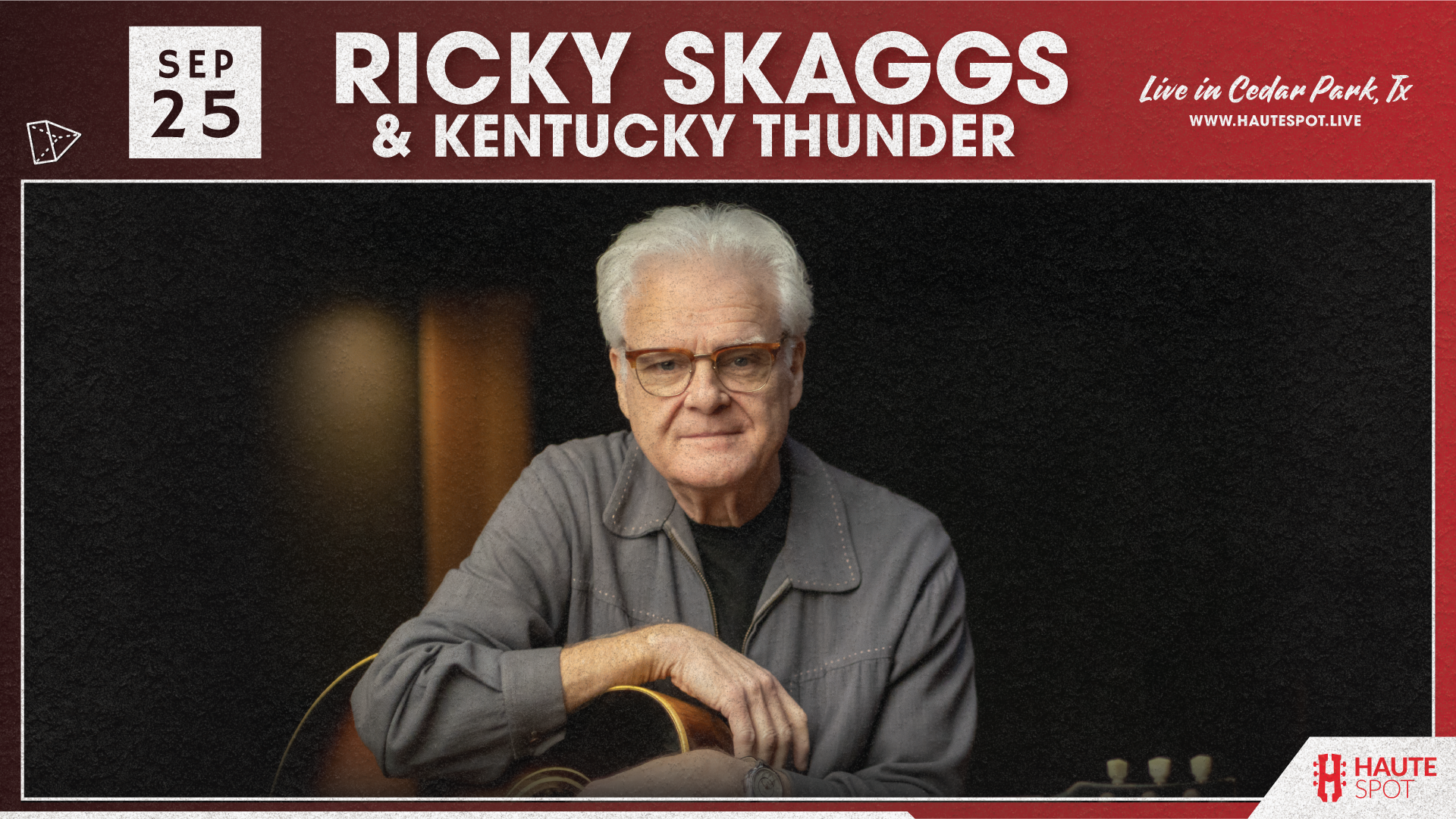 Ricky Skaggs live in cedar park, tx