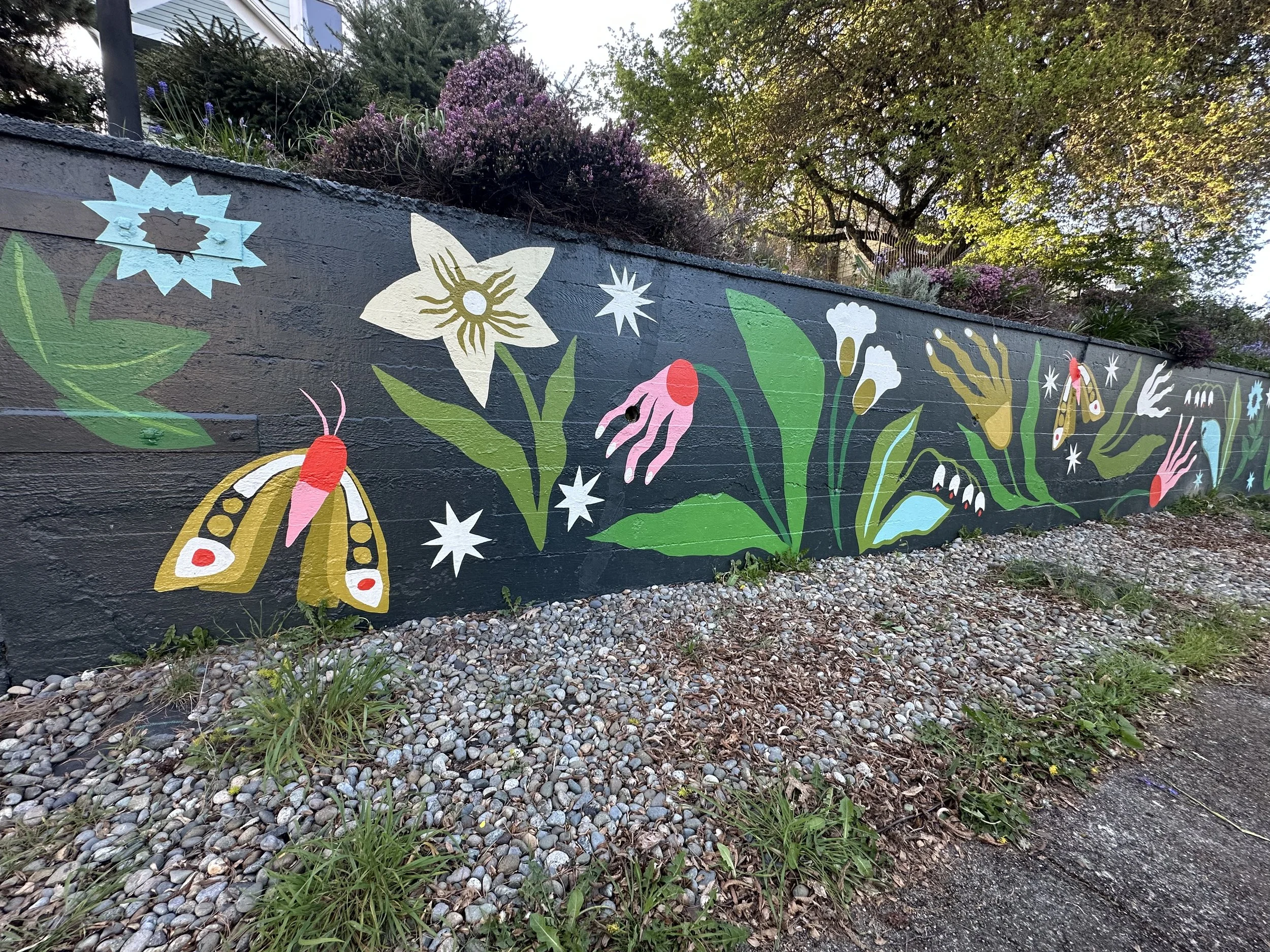 Oly hearts home murals