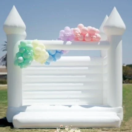 The Caesar White Bounce House