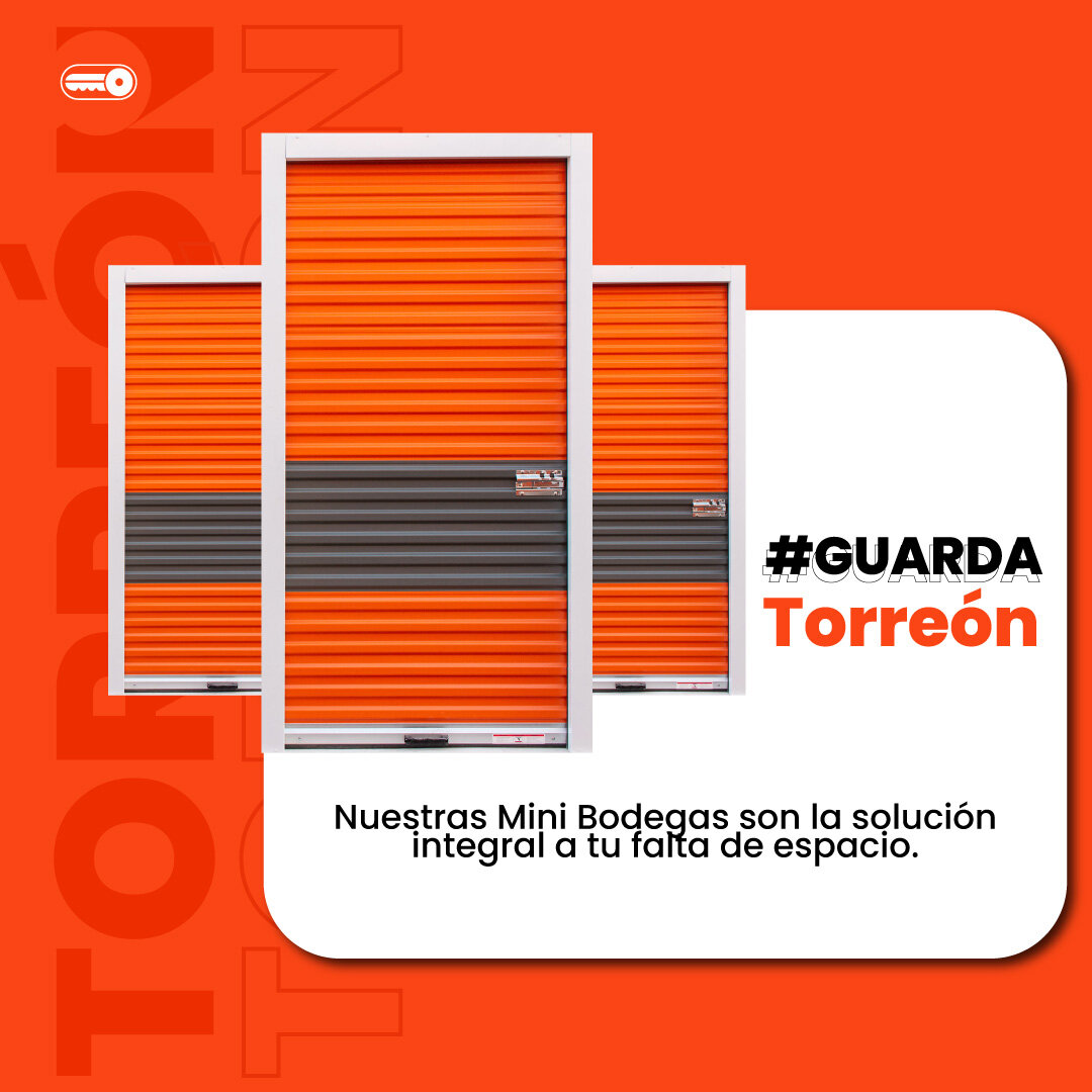 Nosotros somos la soluci&oacute;n integral a tu falta de espacio en Torre&oacute;n.
Link en la bio para contactarnos.

#MiniBodegas #torreon #guarda #almacen #SelfStorage