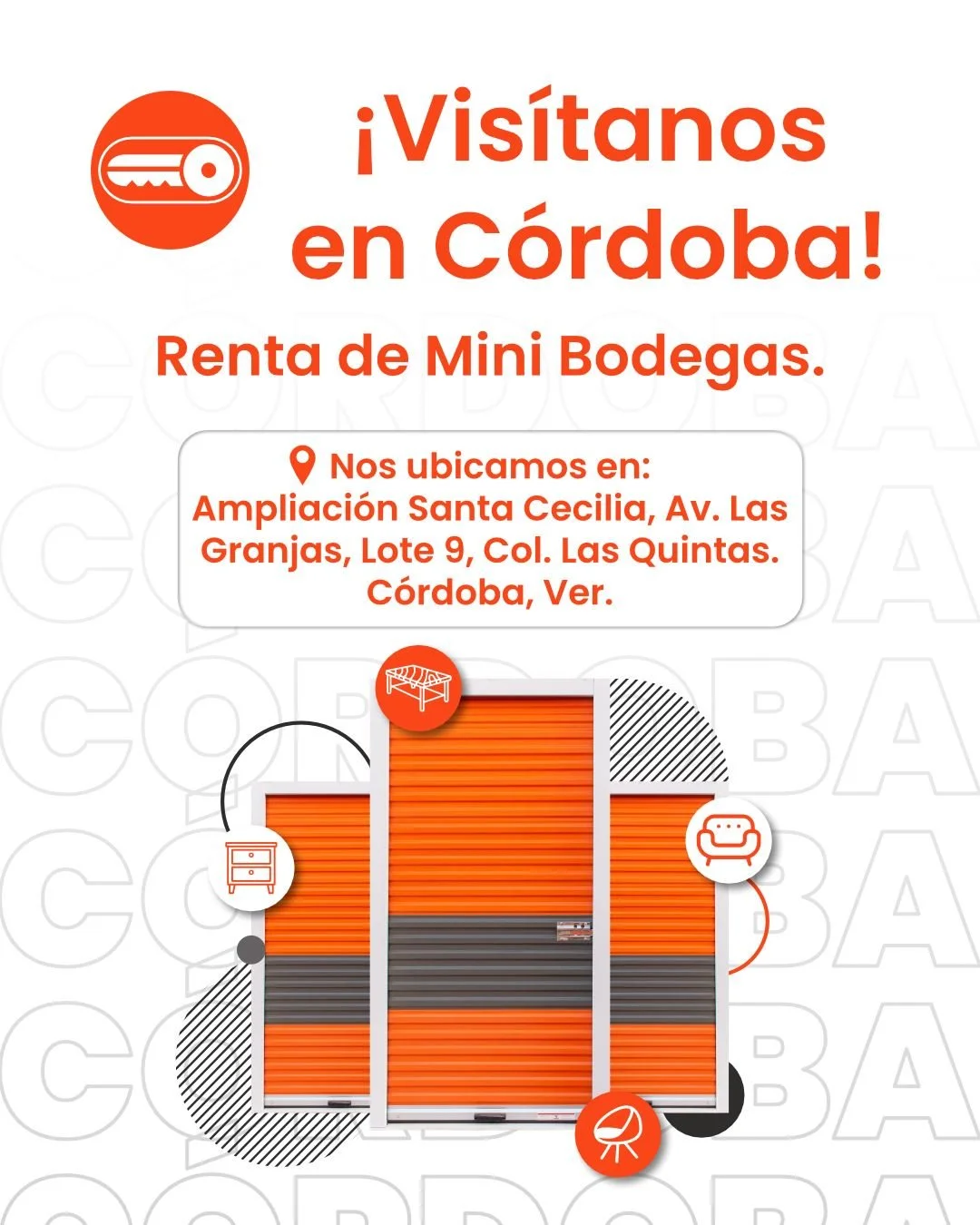 El espaci&oacute; que buscabas lo tenemos nosotros.✅

Renta tu mini bodega en C&oacute;rdoba, contamos con espaci&oacute;s desde los 3 m&sup2;.📦

Cont&aacute;ctanos hoy: 📲 (271) 688 9493

#GUARDA #Minibodega #UstedGuarda #C&oacute;rdoba #Verzacruz 