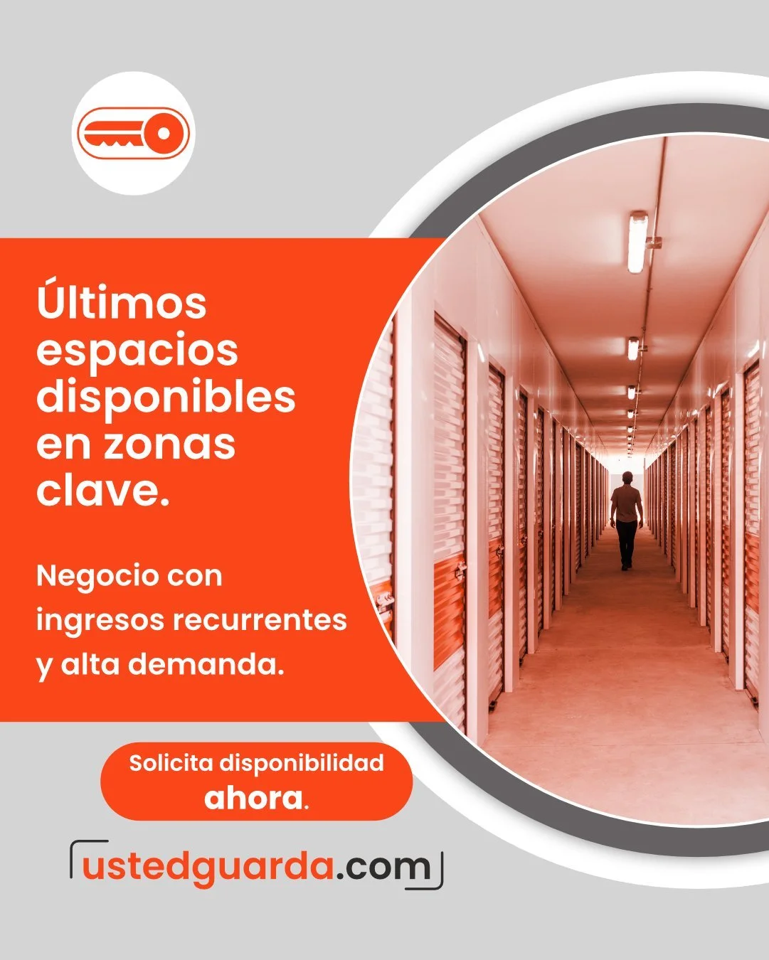 Asegura m&aacute;s espacio y m&aacute;xima privacidad con USTED GUARDA.📦

Libera tu hogar o negocio sin complicaciones: guarda muebles, archivo, mercanc&iacute;a o lo que necesites, con total seguridad y acceso cuando lo requieras.

Pregunta por la 