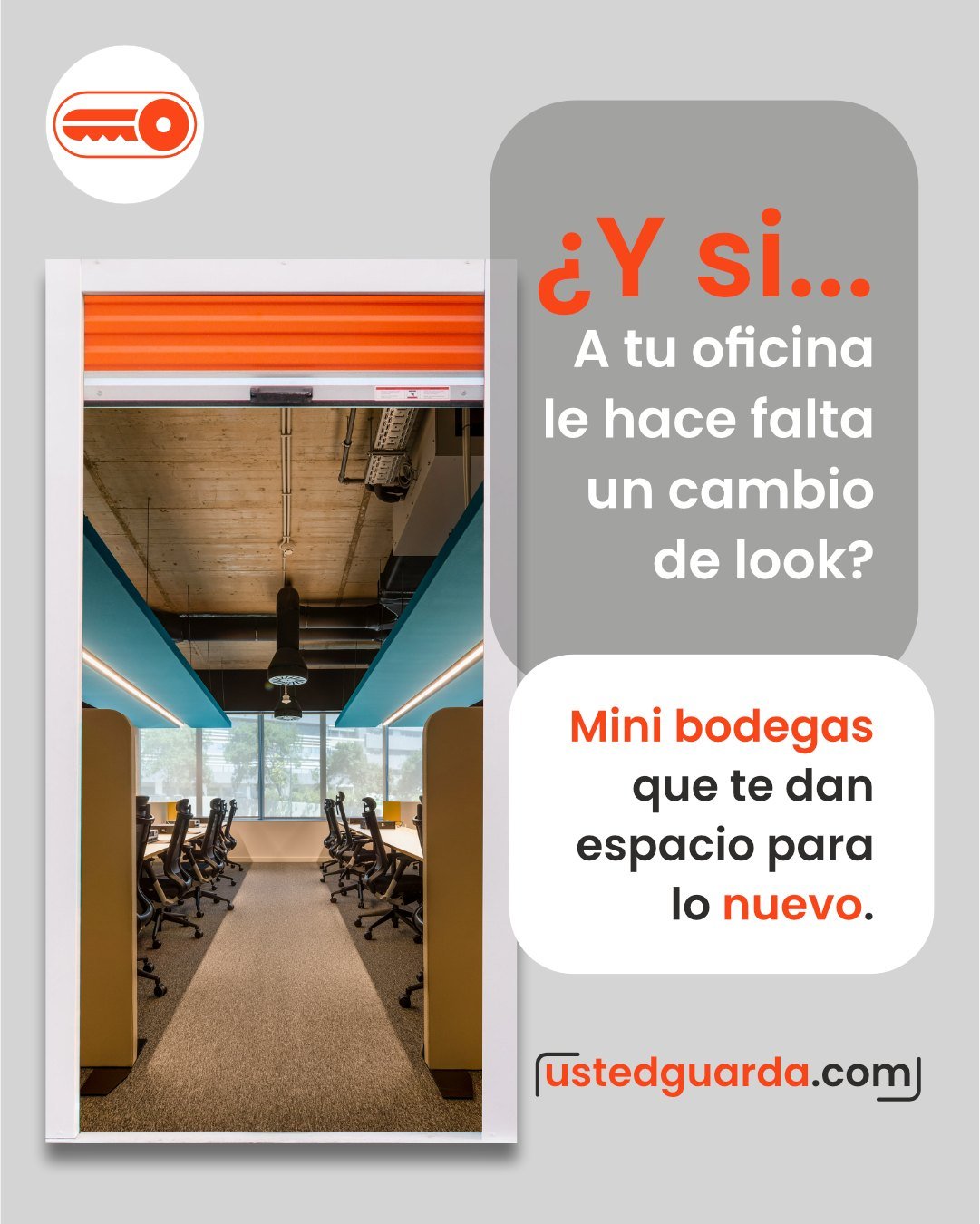 Oficina llena + mente saturada = negocio lento.📉

Si quieres crecer, empieza por hacer espacio. Saca lo que ya no suma y deja que tu negocio respire.

📦 Con Usted Guarda deja atr&aacute;s el desorden y guarda ya.

Pregunta por nuestras ubicaciones 
