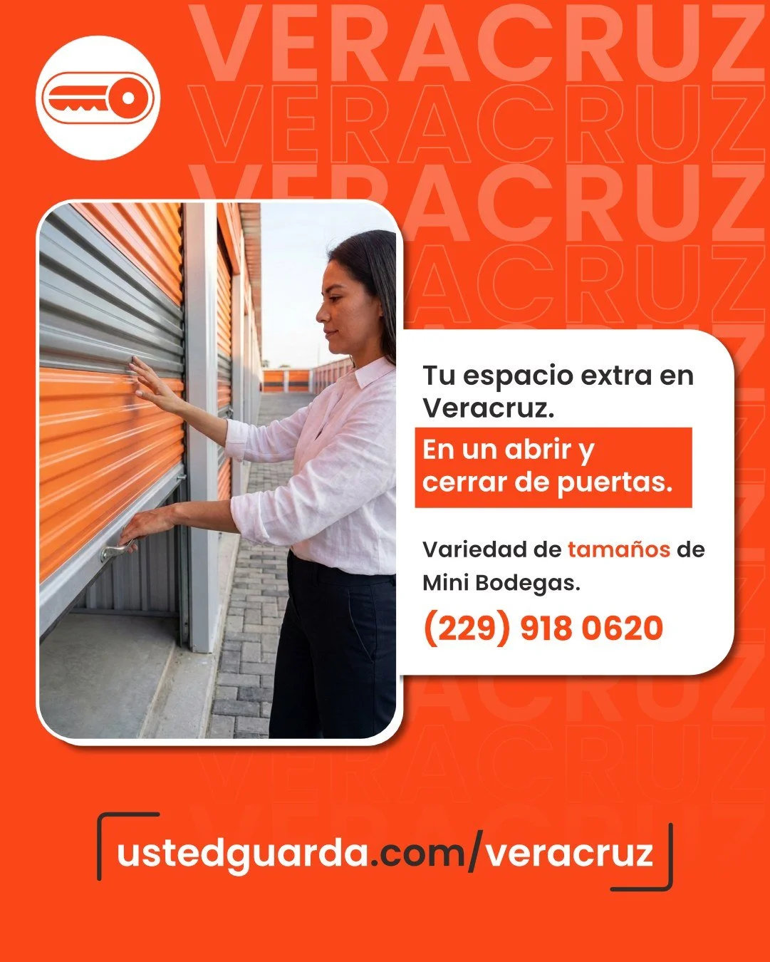 &iquest;Necesitas m&aacute;s espacio?
En Veracruz ya tienes un lugar seguro para guardar lo que necesites.📦

🚪 Mini Bodegas de diferentes tama&ntilde;os
✅ F&aacute;cil acceso
🧳 Ideal para mudanzas, mercanc&iacute;a, archivos, muebles y m&aacute;s.