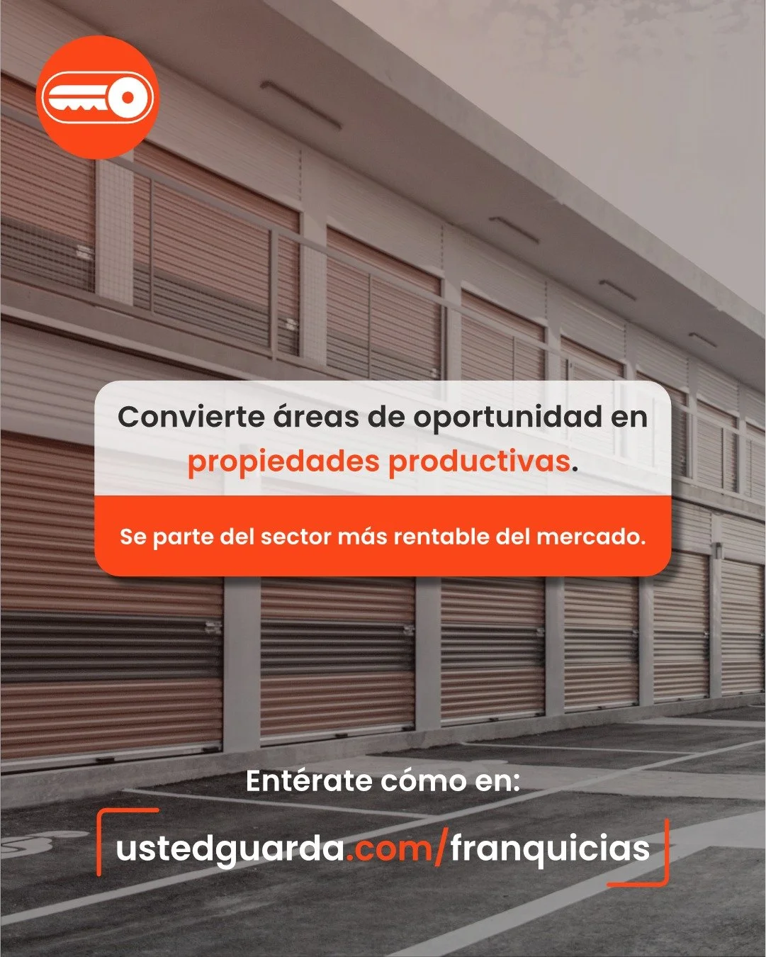 Mientras otros negocios cambian, el Self Storage sigue creciendo.🚀

Convierte tu inversi&oacute;n en un ingreso constante con un modelo probado y de alta demanda con 📦USTED GUARDA.

🌐Conoce m&aacute;s en: www.ustedguarda.com/franquicias

Env&iacut