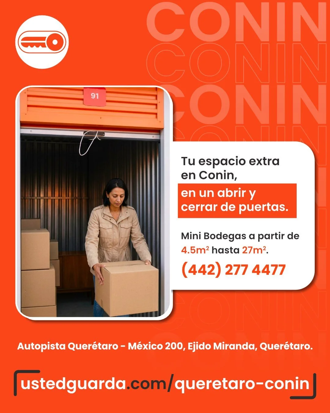 Hay cosas que no quieres tirar, pero tampoco necesitas tener ocupando espacio todos los d&iacute;as.✅

Por eso creamos un lugar seguro para guardar lo que forma parte de tu historia, tus proyectos o tu crecimiento.

📍 Ubica nuestra franquicia de min