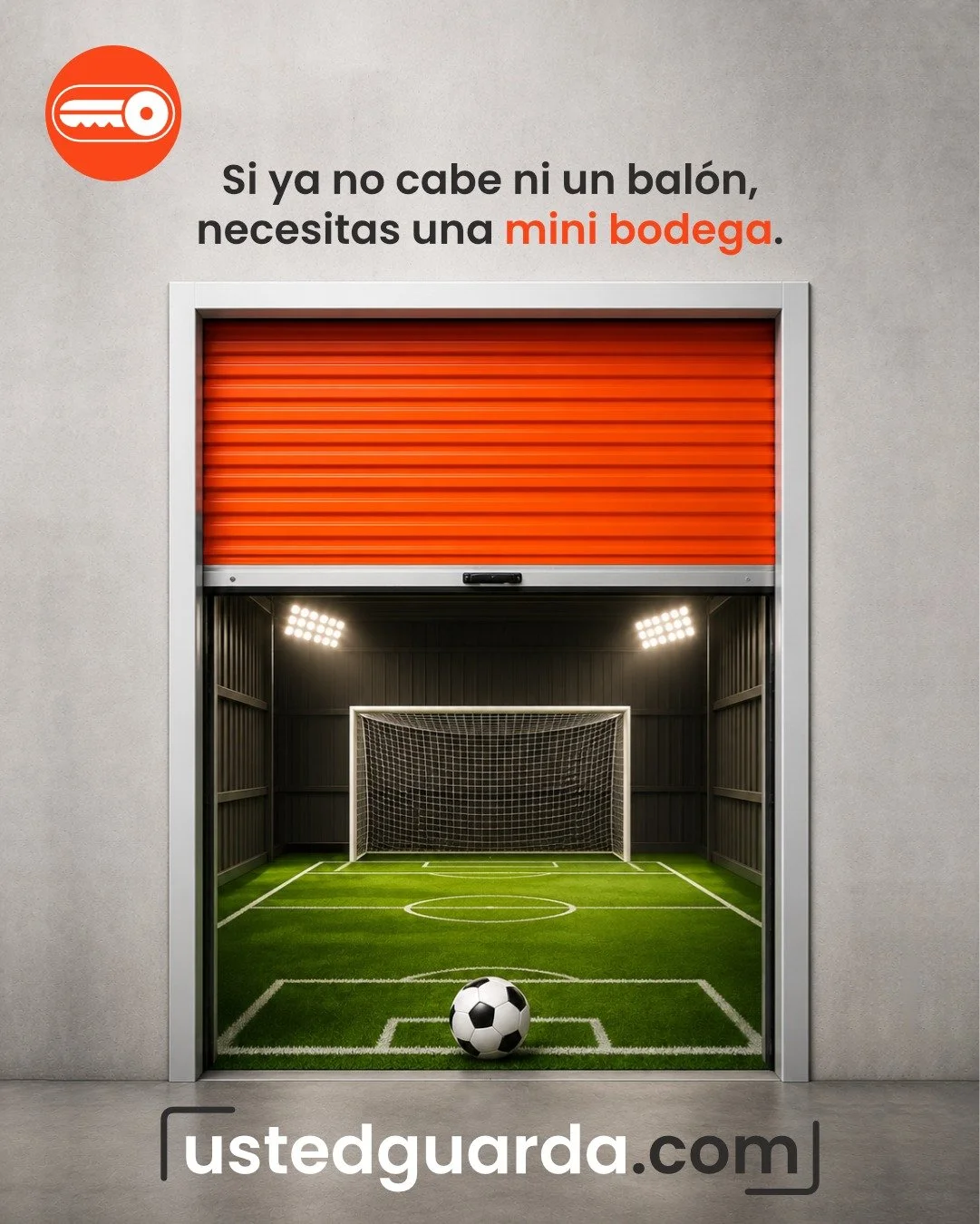 Hay quienes buscan el gol del partido... y quienes buscan m&aacute;s espacio. 📦

Mientras la emoci&oacute;n se vive en la cancha, tus pertenencias pueden estar seguras y organizadas en una mini bodega.

🔒 Seguridad
📦 Espacio extra
✅ Acceso cuando 