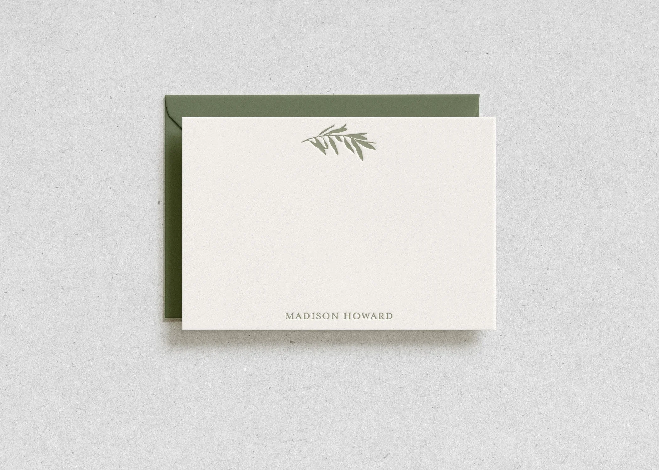 Stationery Set | Olive Branch