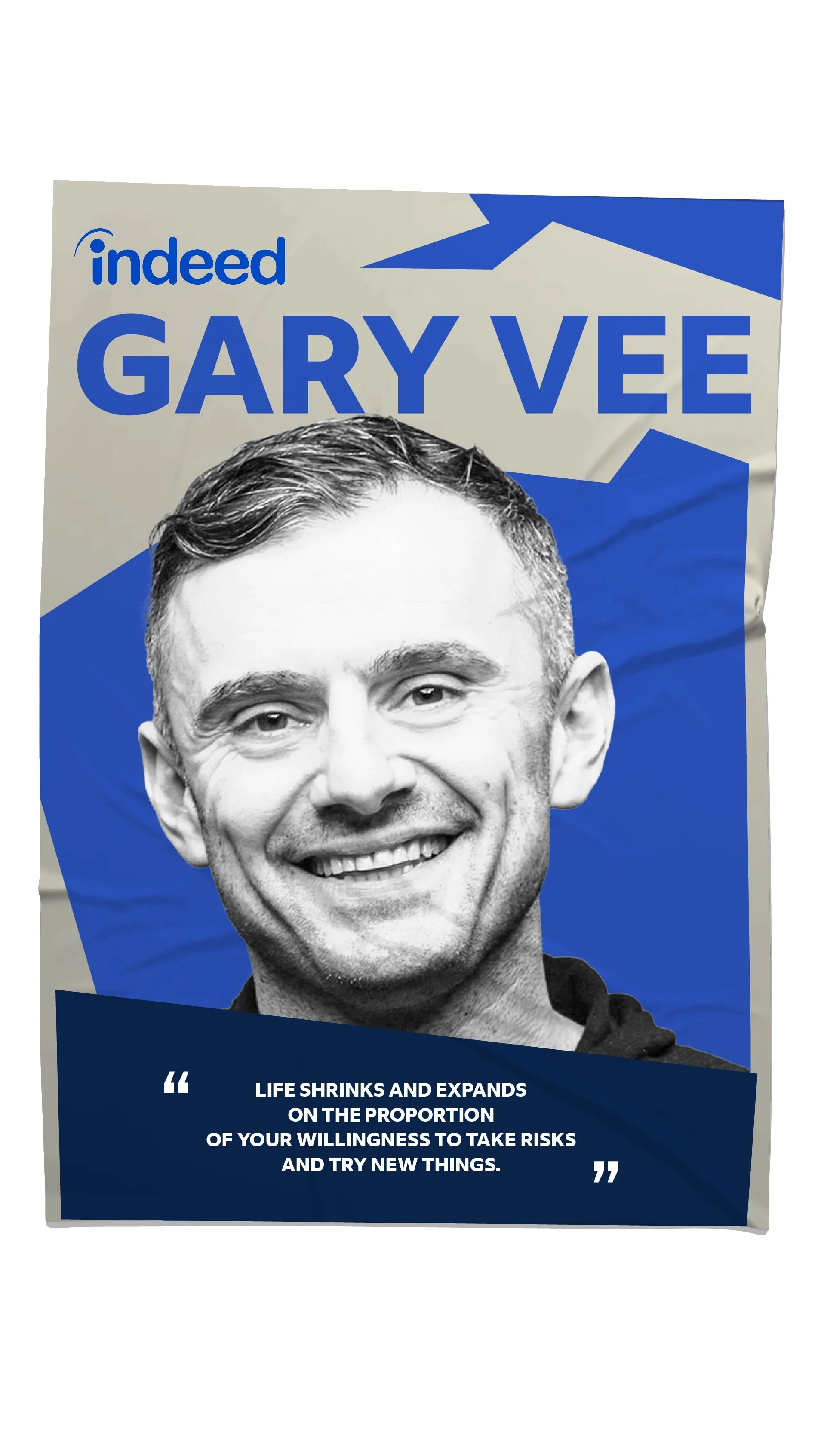 A Gary Vee poster example made by Gabriel