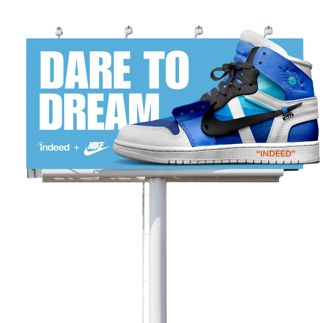 Dare to Dream billboard mockup by Victoria