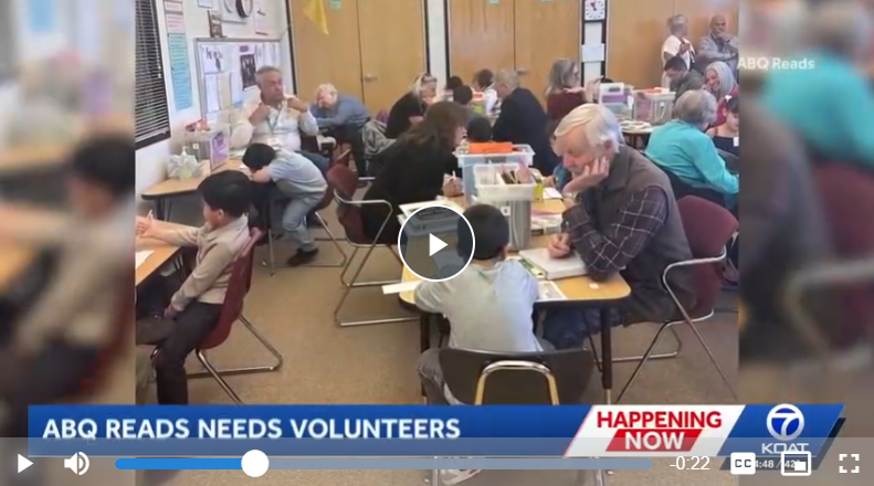 KOAT 7 - ABQ Reads helps Albuquerque students improve literacy