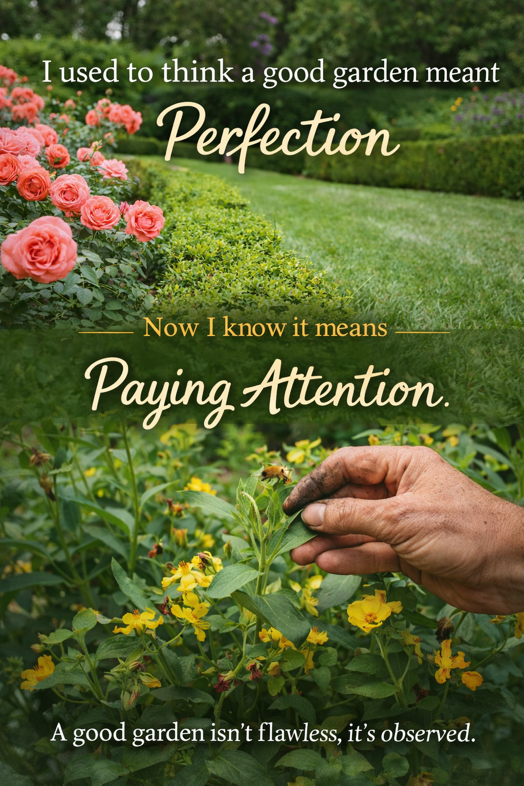 I Used to Think a Good Garden Meant Perfection. Now I Know It Means Paying Attention