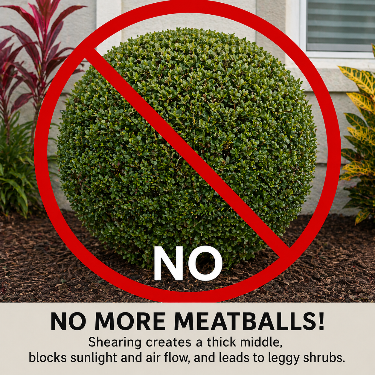 No More Meatballs: Rethinking How We Prune Our Plants