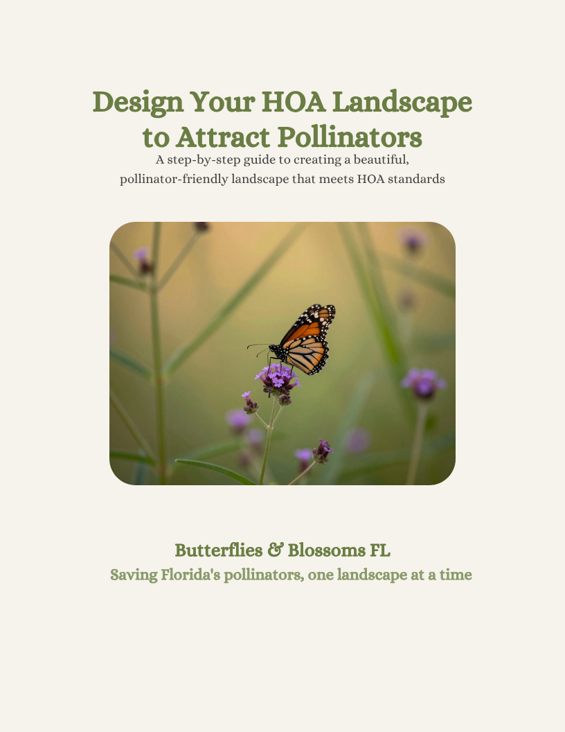 Pollinator Friendly Florida HOA Approved Landscape Guide