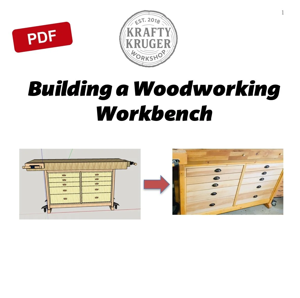 Woodworking Workbench - Plans