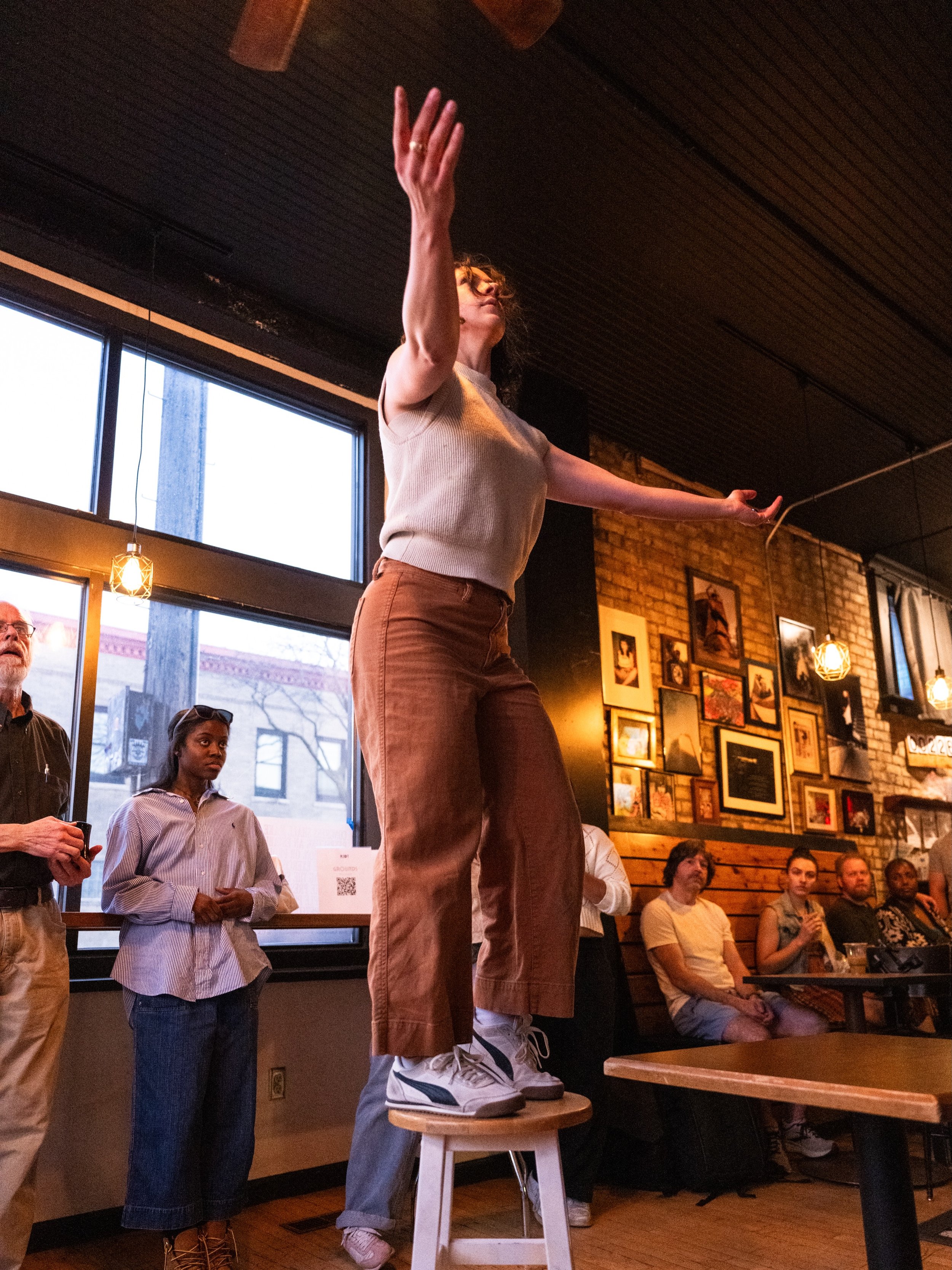 THIS SUNDAY MAY 31ST

Come see RJDT dancer @shannonkaryy and her stool perform an excerpt from Grounds for @locallovemarkets  at @honourcoffeempls ☕️ 
 
Catch us dancing outside the cafe at 11:30am, followed by more amazing dance performances and ven