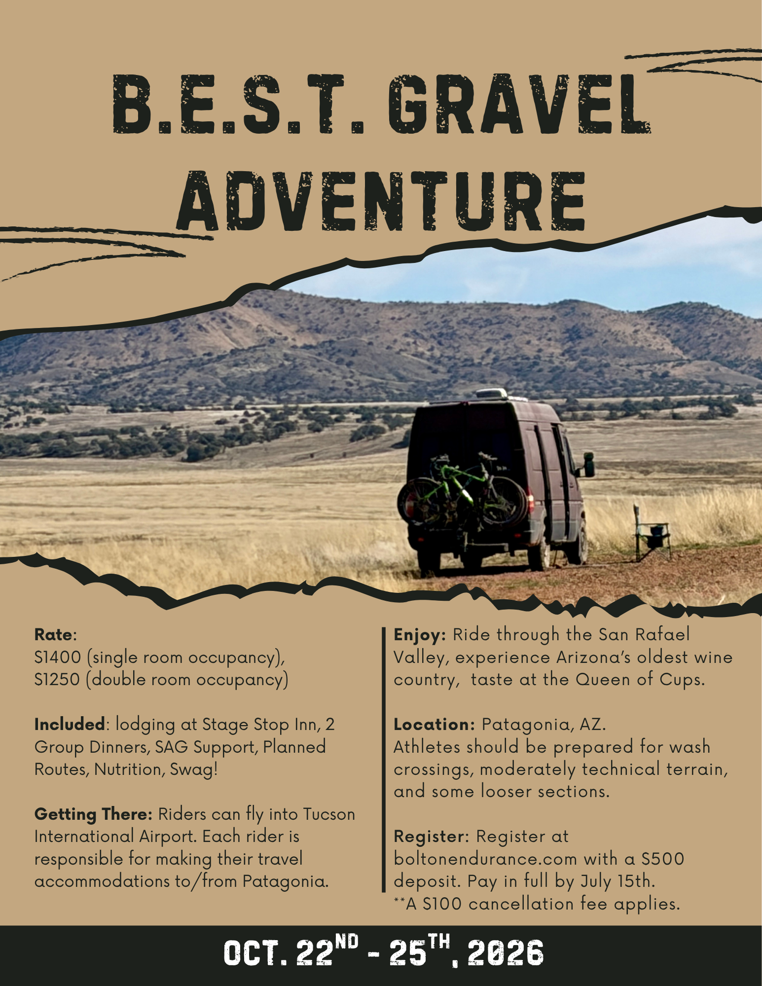 Patagonia Gravel Adventure!