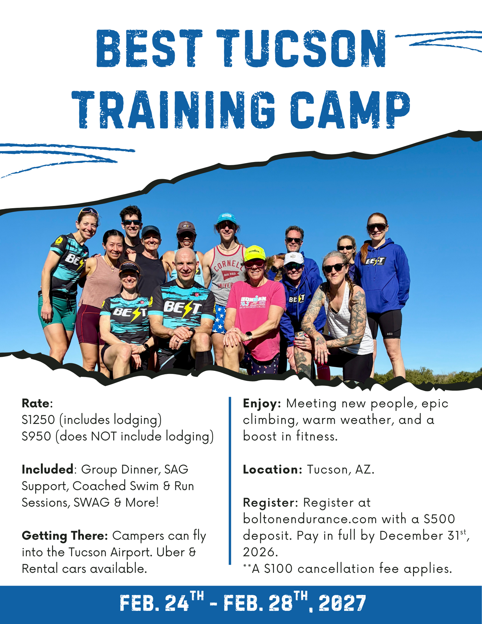Tucson training camp