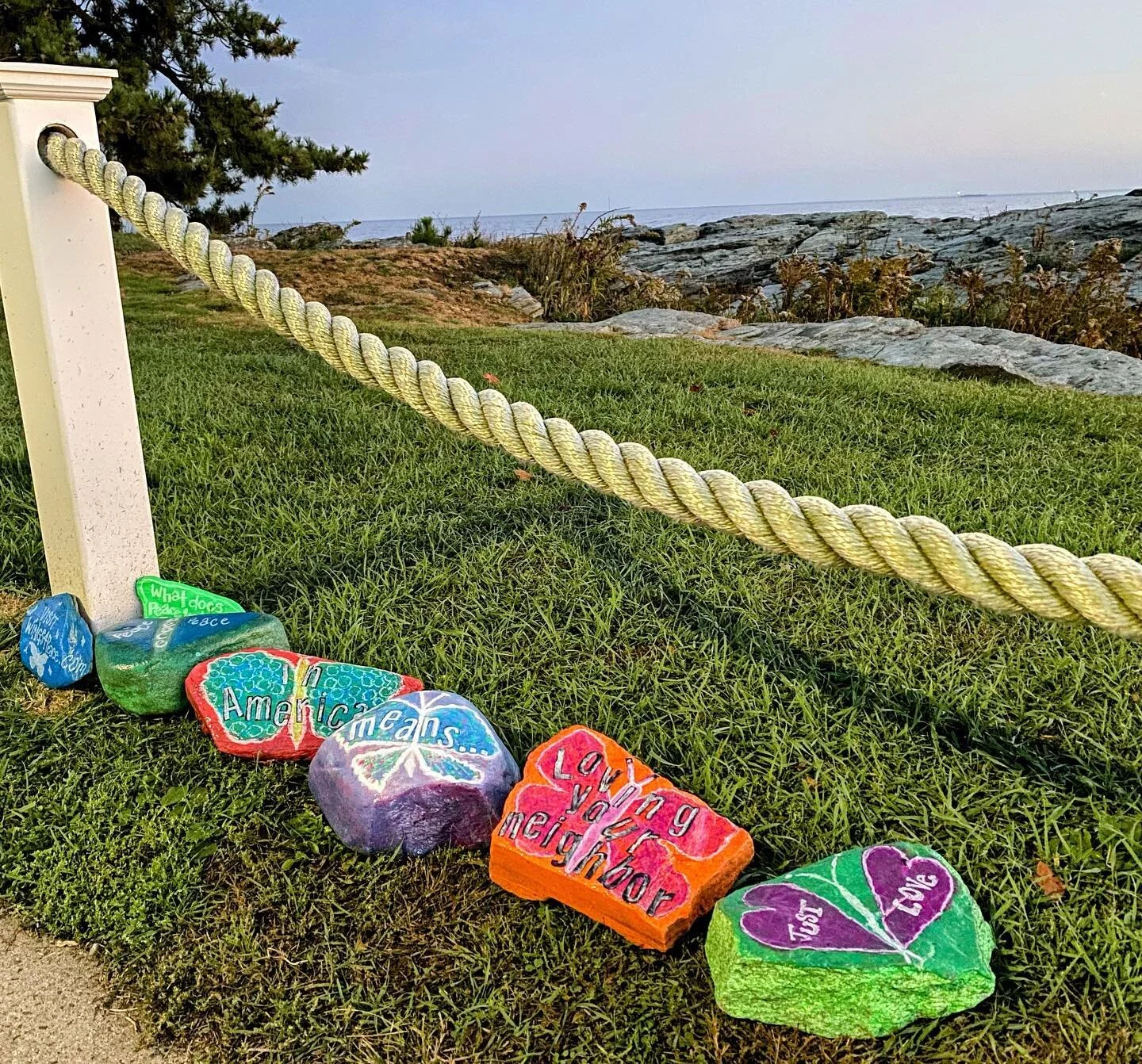 Peace In America Means&hellip; loving your neighbor. &ldquo;Just Love&rdquo; 💗🦋☮️