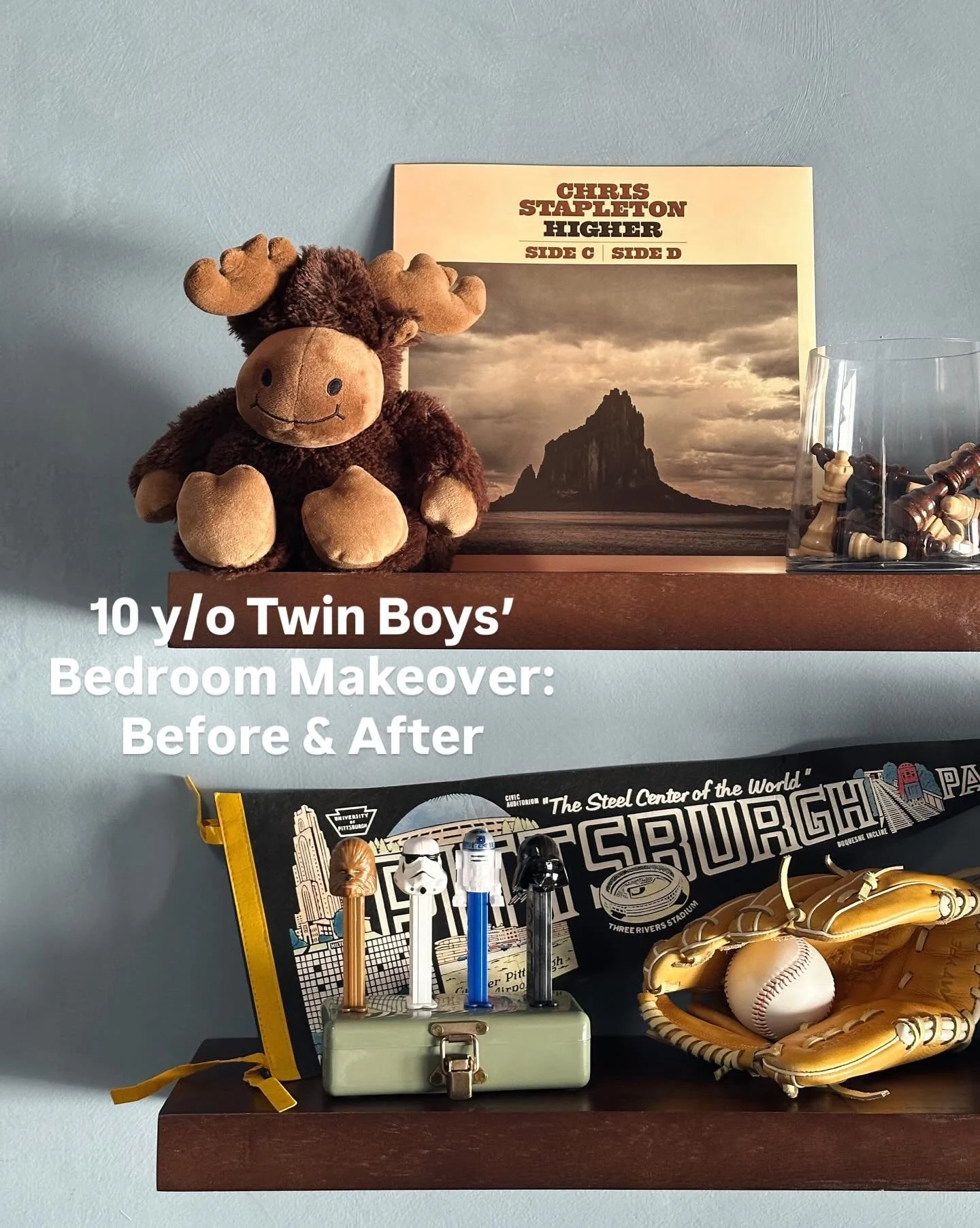 Sharing a room with your twin brother never looked more fun!! Swipe through to see how we made this room unrecognizable 🤯👀

#kidsroommakeover #kidsbedroom #kidsroominspo #colorfulhome #boymomlife #playroomideas #kidsinteriors
