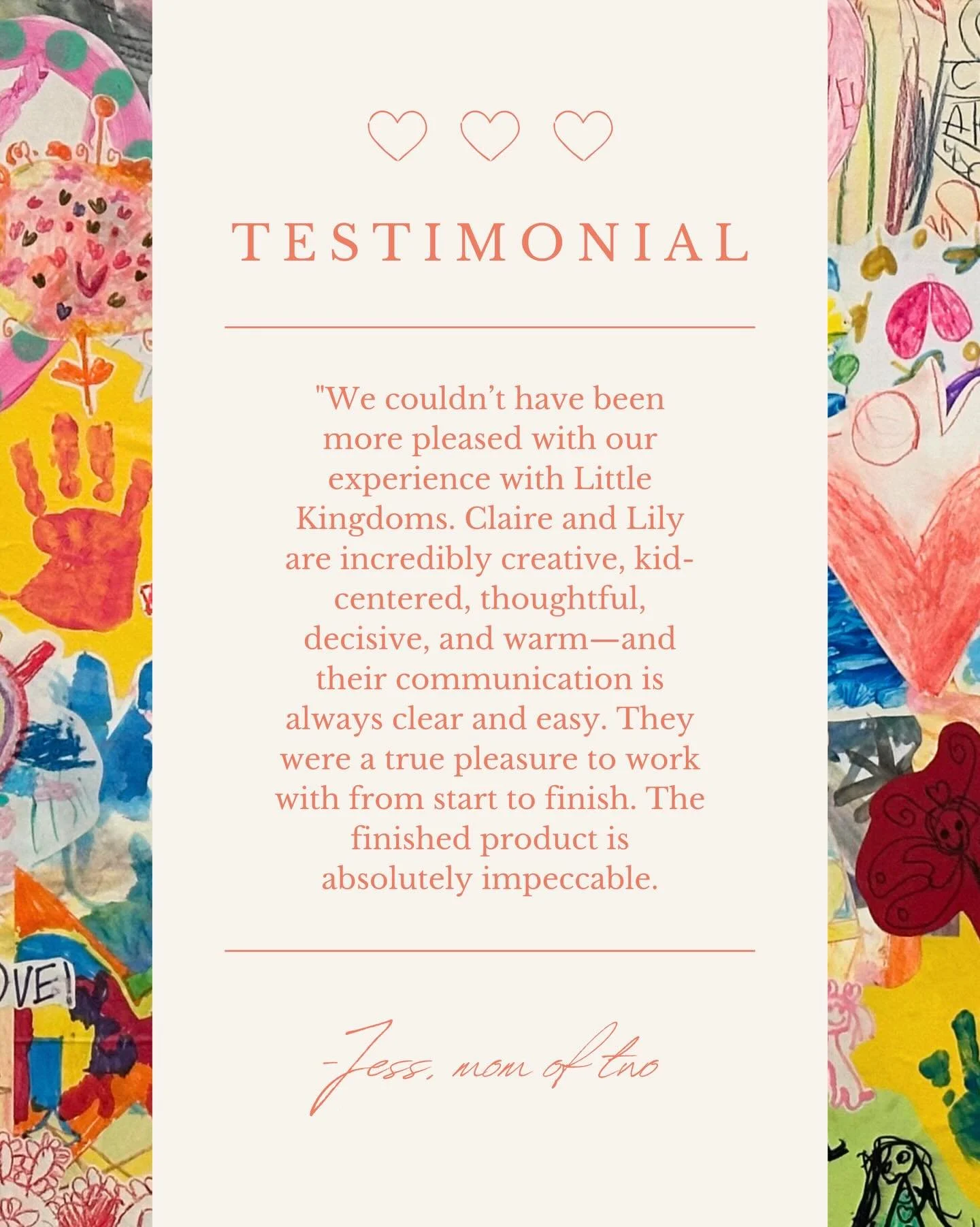 We had the loveliest time working with Jess on her playroom&hellip; we should be writing HER a testimonial! The finished product was just as fun as the journey, thanks for everything @msjessleff, we love your family 💗💗

Ready to transform your spac