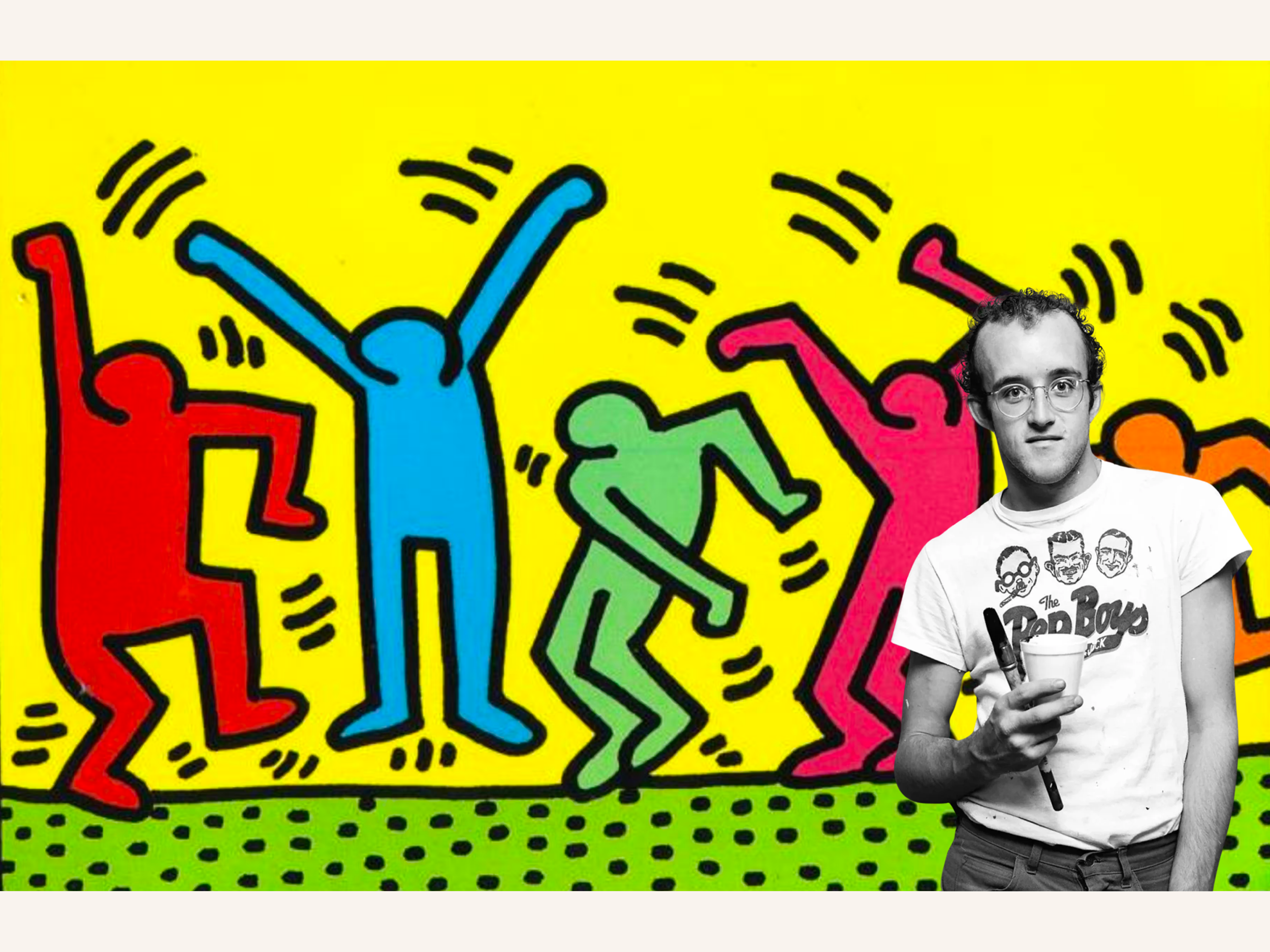 Keith Haring’s Dancing Figures