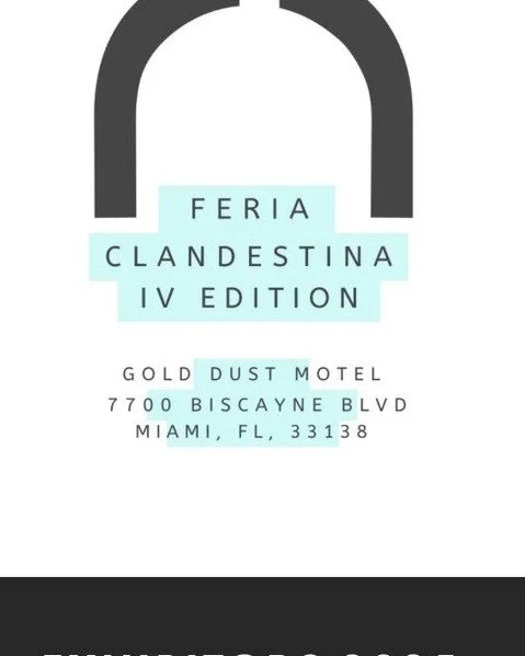 🎨 WE'RE THERE! 🎨

See collaboARTive at Fer&iacute;a Clandestina IV Edition this Thursday&ndash;Saturday, Dec 4&ndash;6! 

collaboARTive artists are showcasing their work in Room 229 at Gold Dust Motel (7700 Biscayne Blvd). Come meet the artists, se