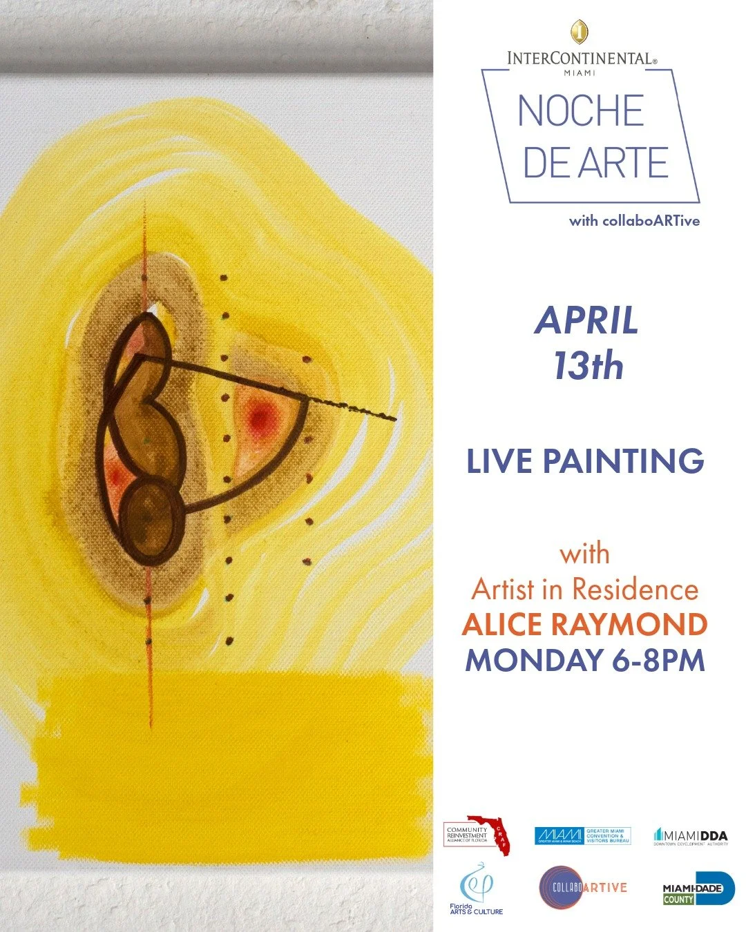 For five years, Noche de Arte has created space for connection without pressure. Before people started calling it soft socializing, we were already gathering in downtown Miami every Monday to make art, meet local creators, and enjoy a welcoming creat
