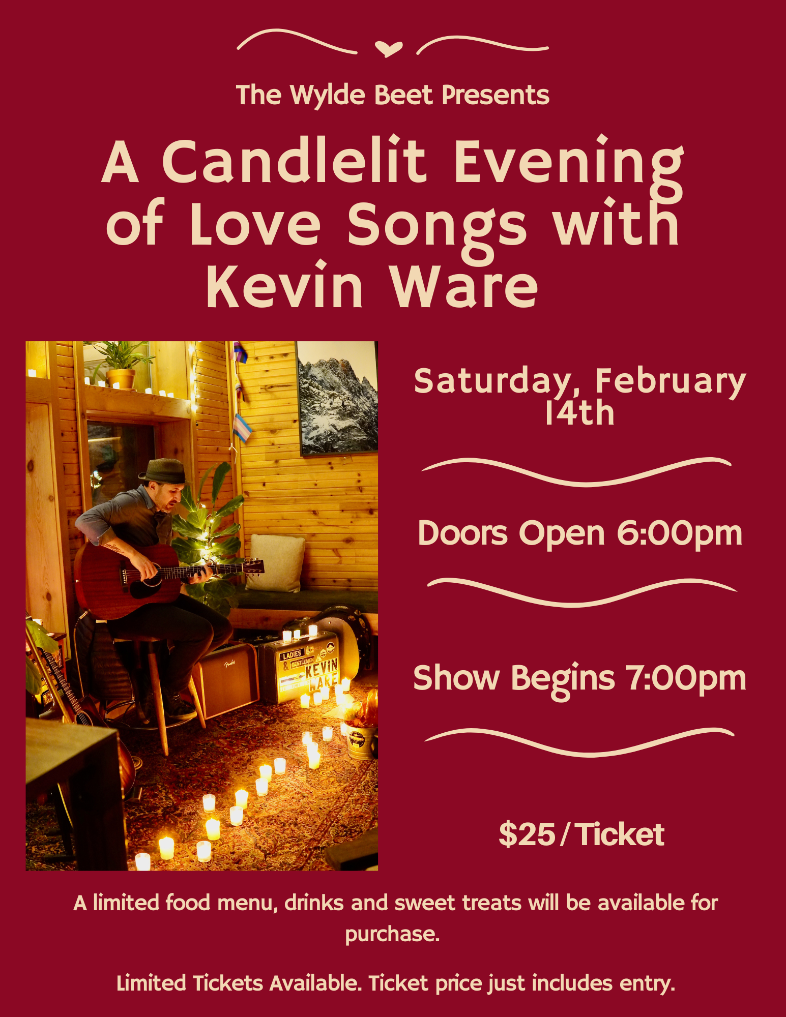 A Candlelit Evening of Love Songs with Kevin Ware