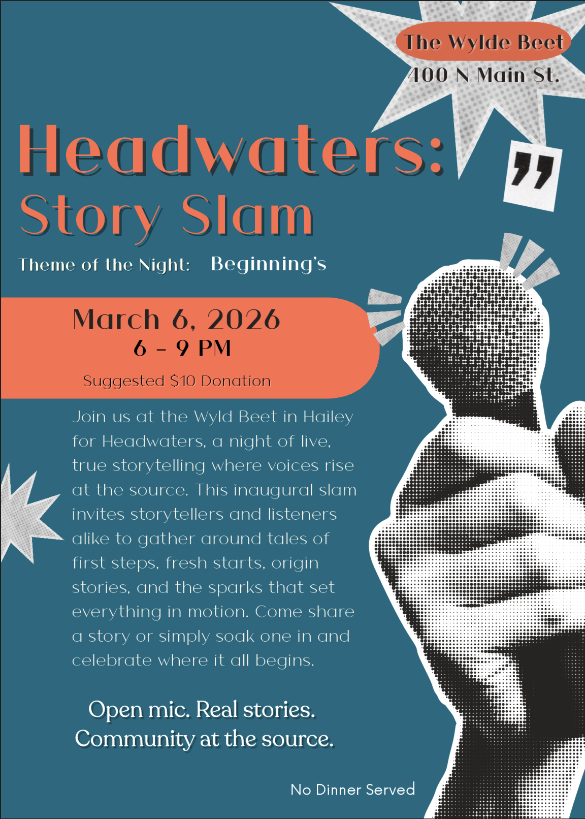 Headwaters - Story Slam
