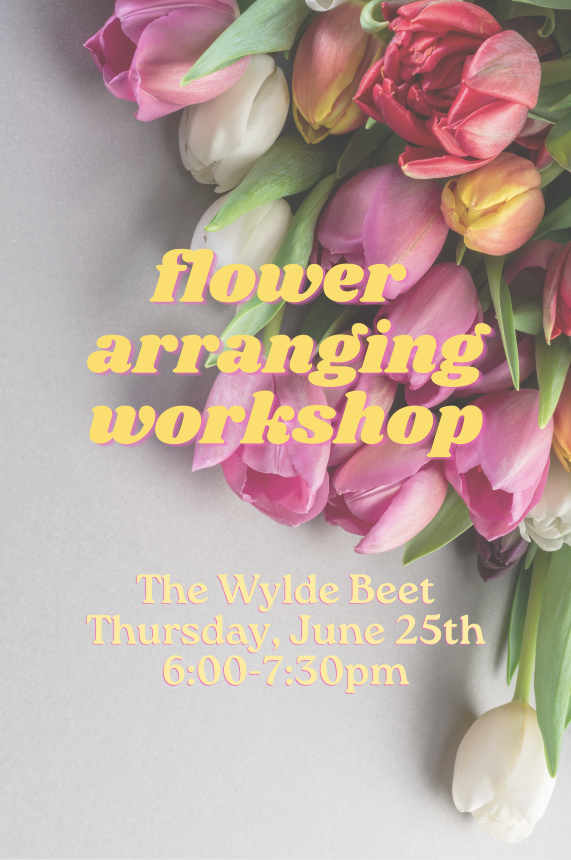 Flower Arranging Workshop