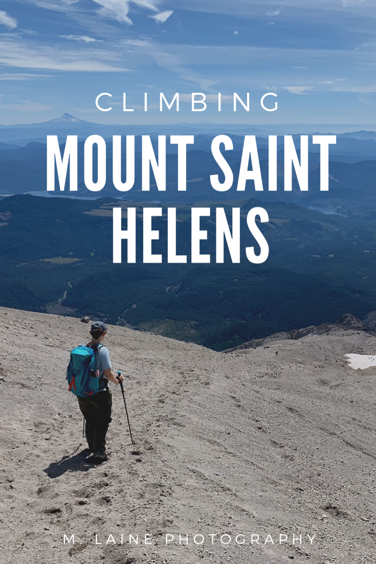 Climbing Mount St. Helens — M. Laine Photography