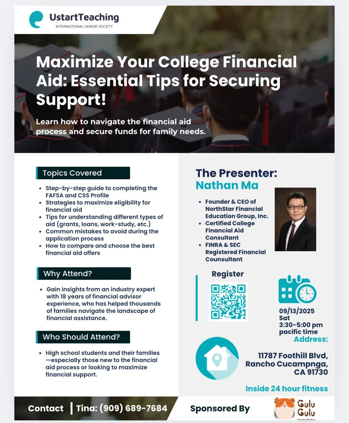 College Financial Aid Discussion @ Gulu Gulu