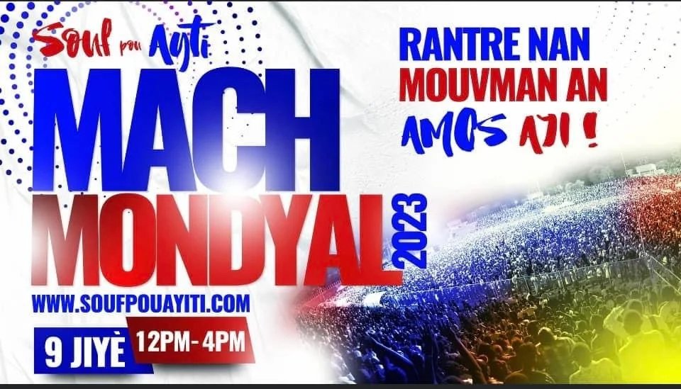 La marche internationale "Souf pou Ayiti" mobilise des centaines de milliers de personnes dans plus de 58 pays pour la paix en Haïti