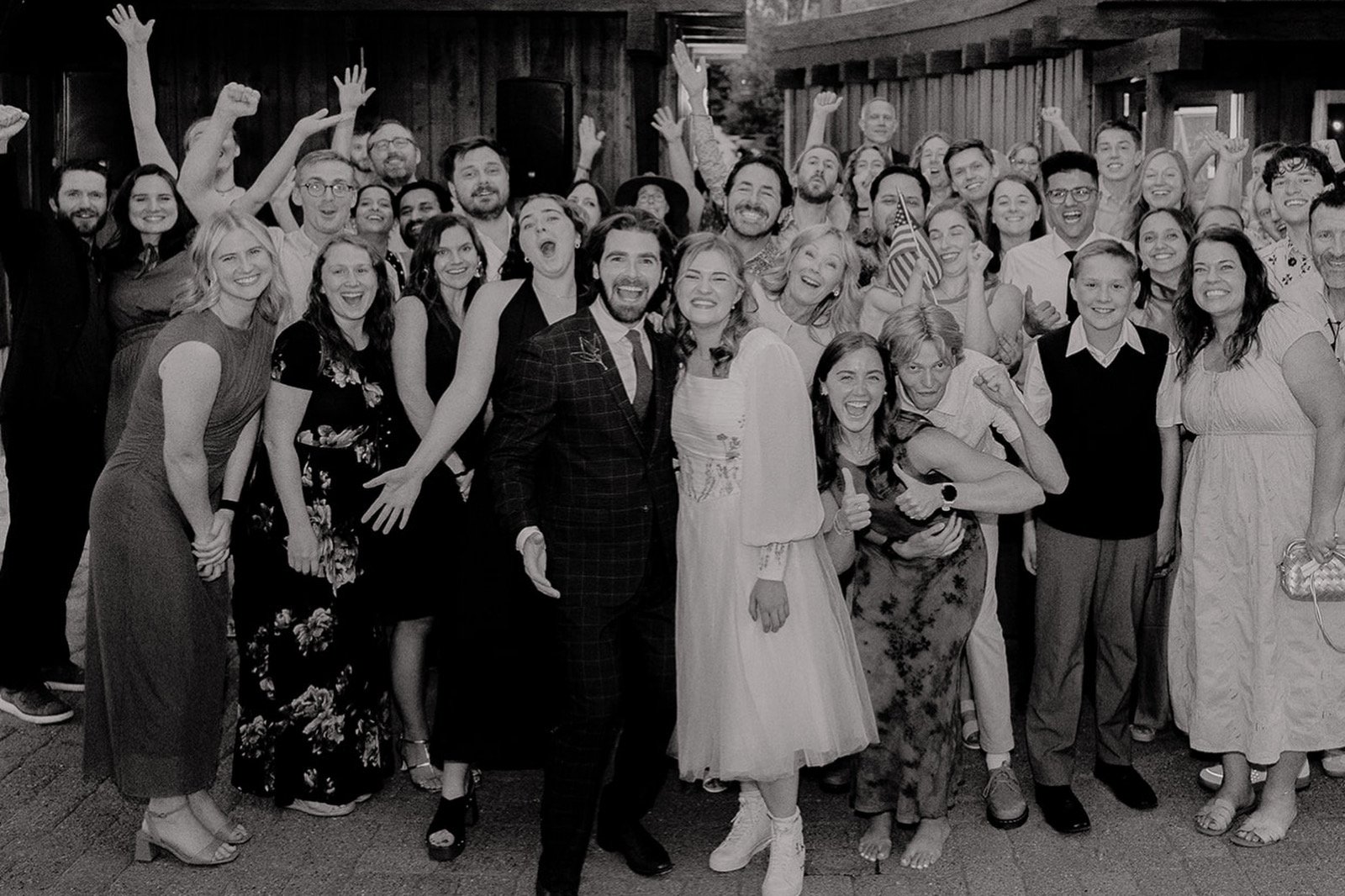 Wedding at Gravity Haus in Lake Tahoe, California