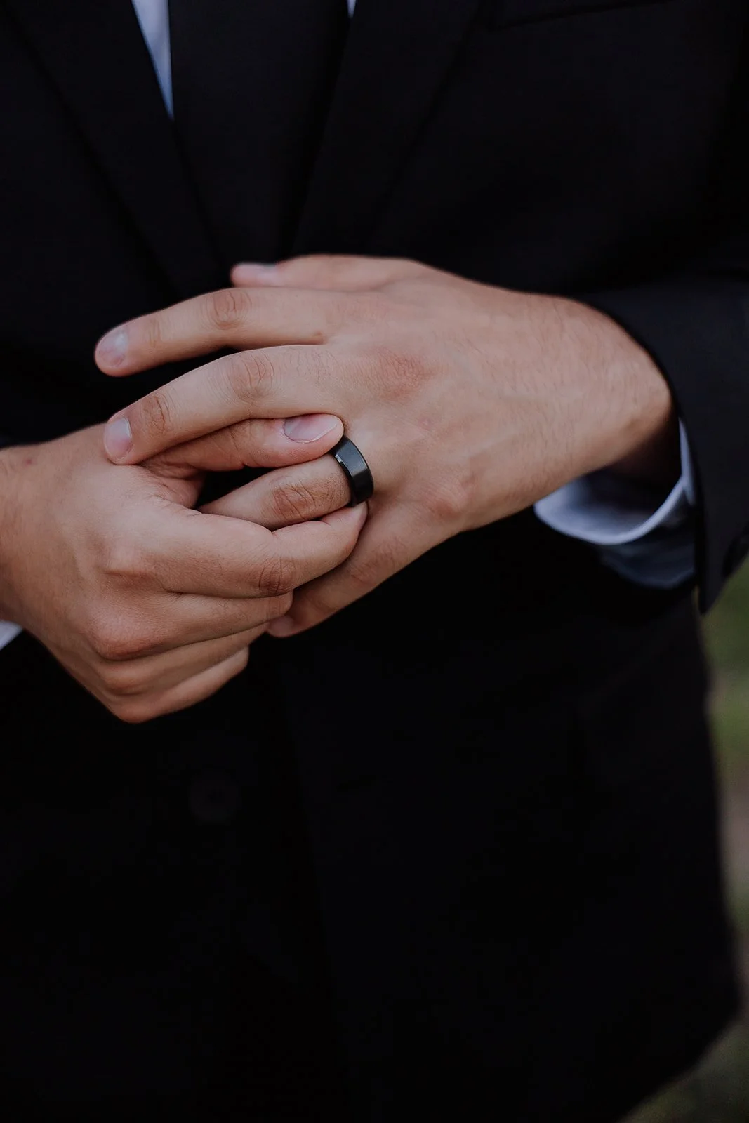 Photograph of a bride and groom for their bridals in Provo, Utah