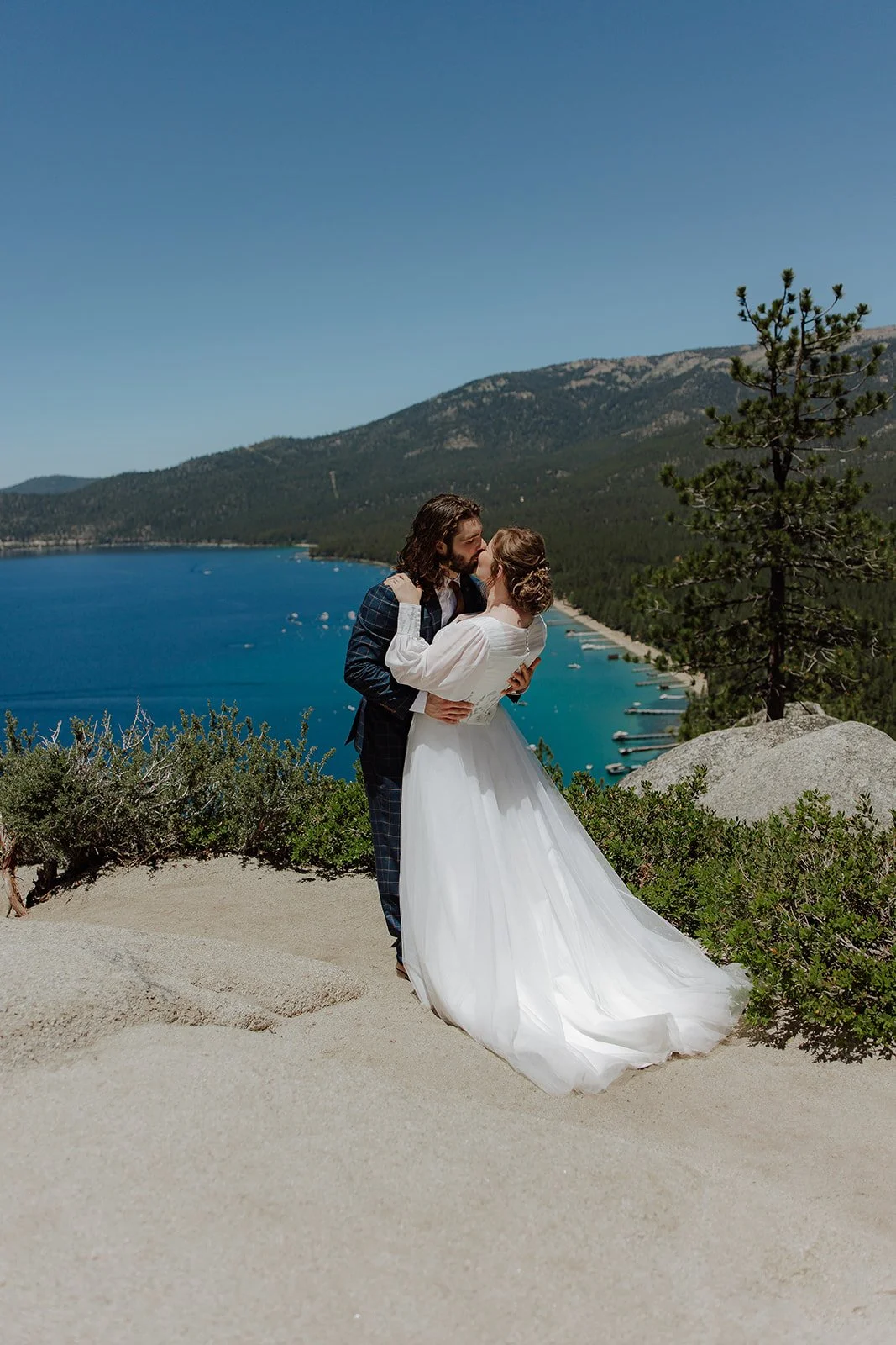 Bridals at Monkey Head Trail in Lake Tahoe, California