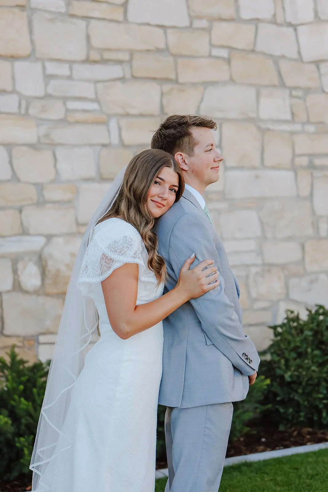 Wedding at the Manti Temple in Southern Utah