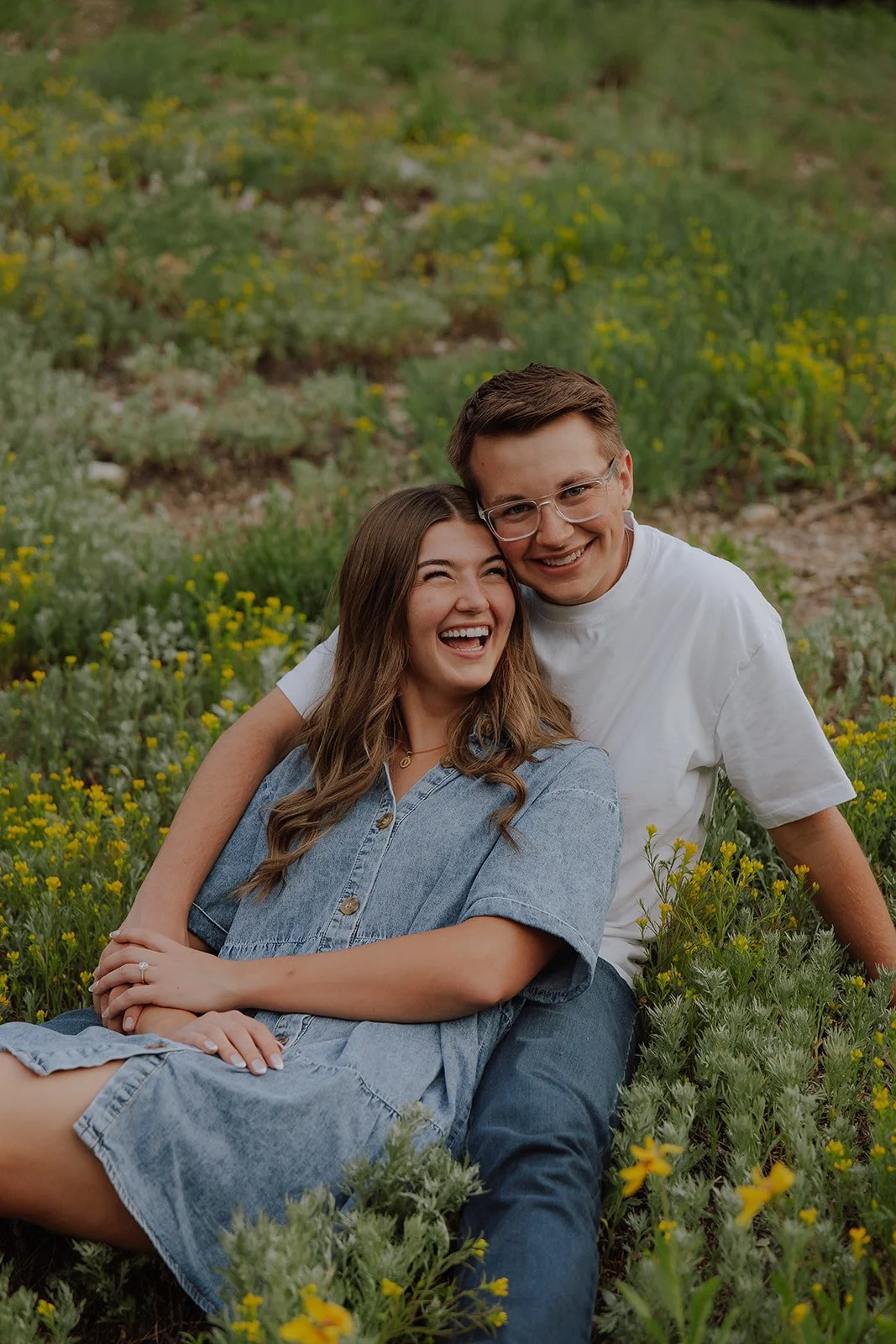Engagements at the Albion Basin in Alta, Utah