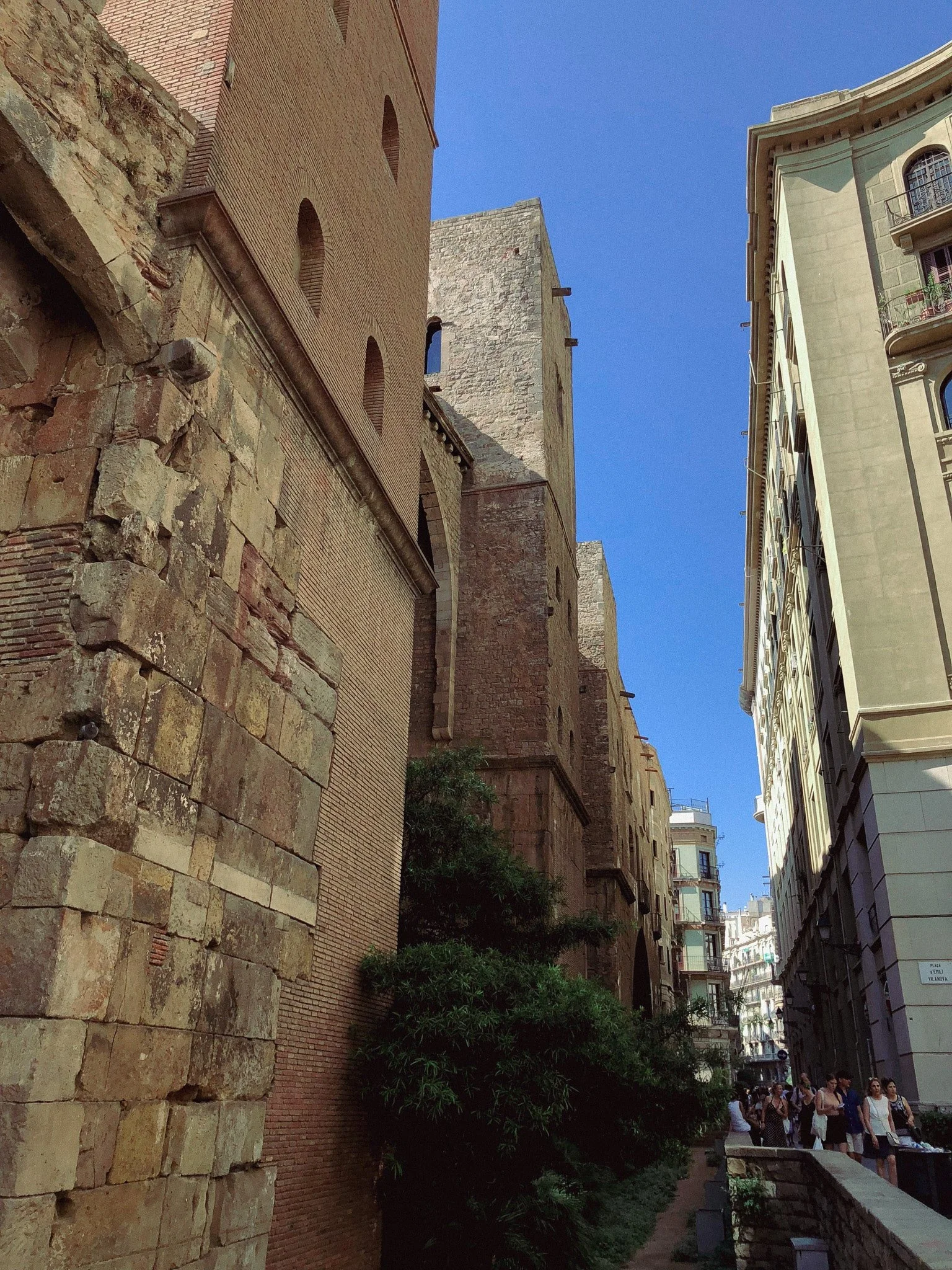 Old meets new architecture in Barcelona