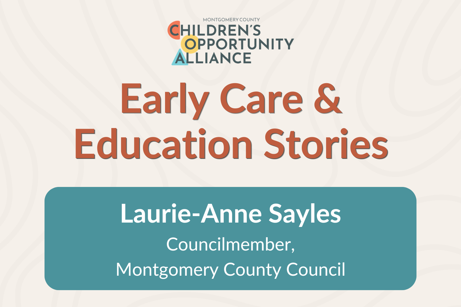 Laurie-Anne Sayles, Councilmember, Montgomery County Council