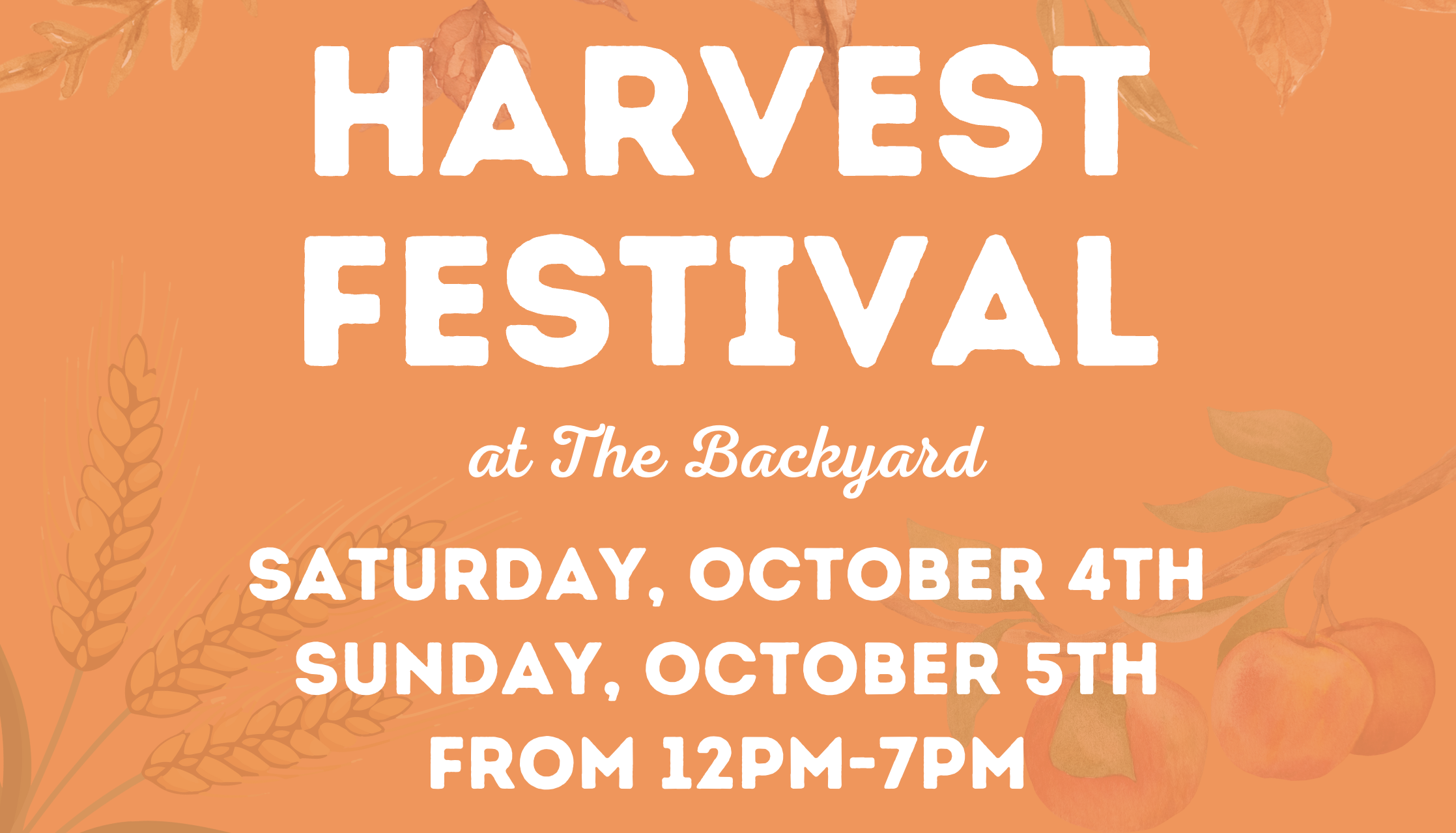 Third Annual Harvest Festival Day One