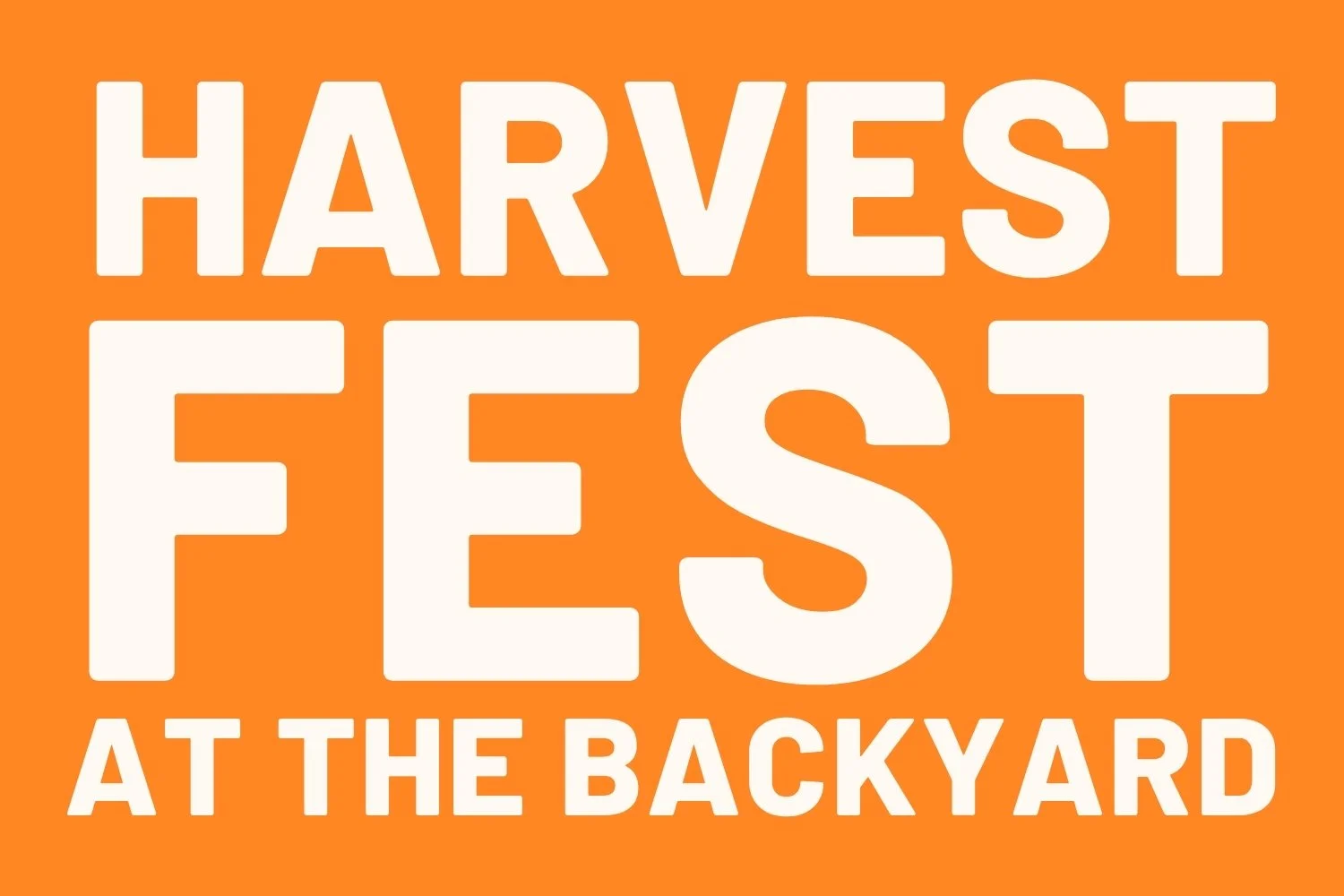 Fourth Annual Harvest Festival Day Two