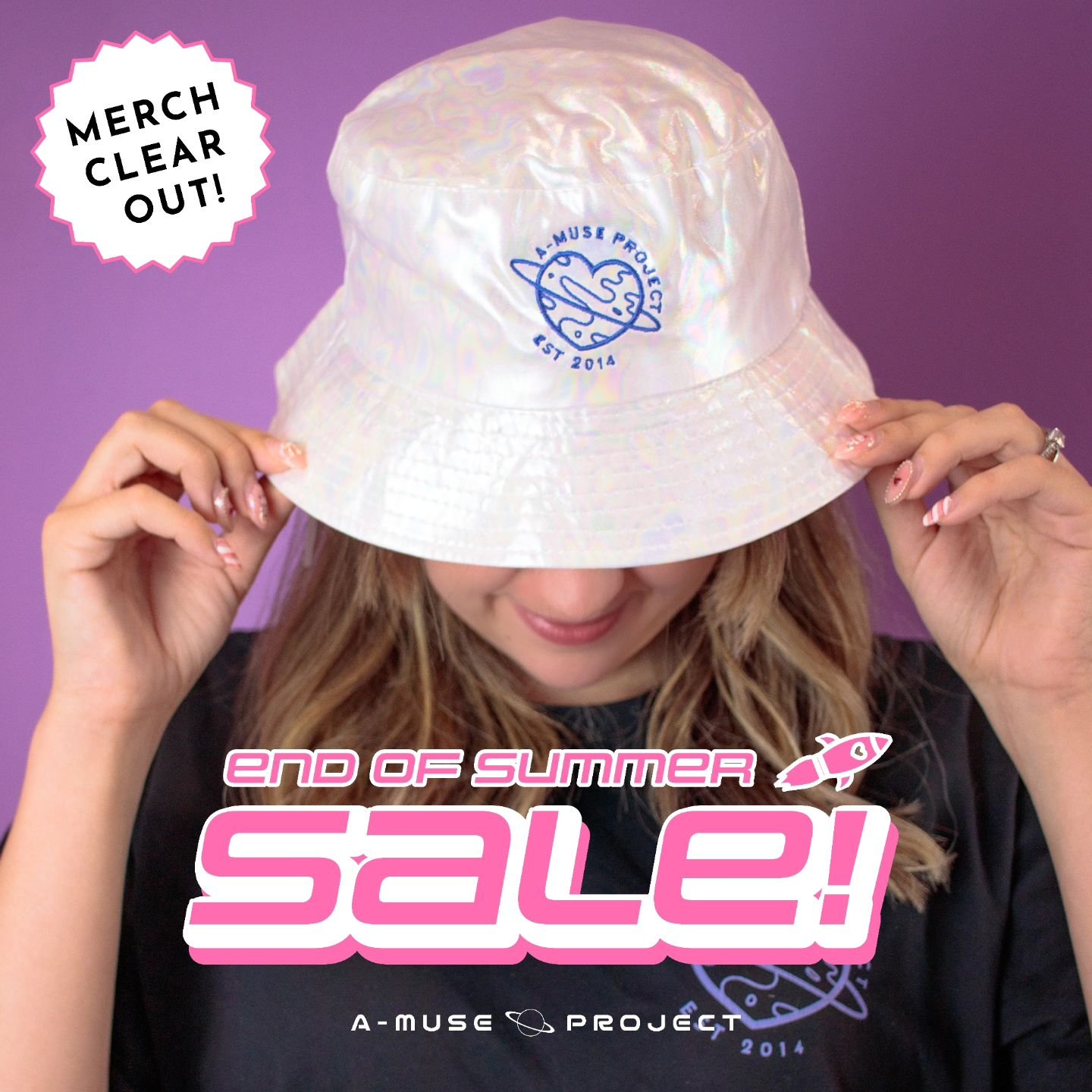 SALE ALERT 🚨 We have a new wave of merchandise coming in very soon, and to celebrate, we are throwing an insane End of Summer Sale ⛱️☀️ 

Everything from hats to towels must go so make sure to check out our online store - this will be the last chanc