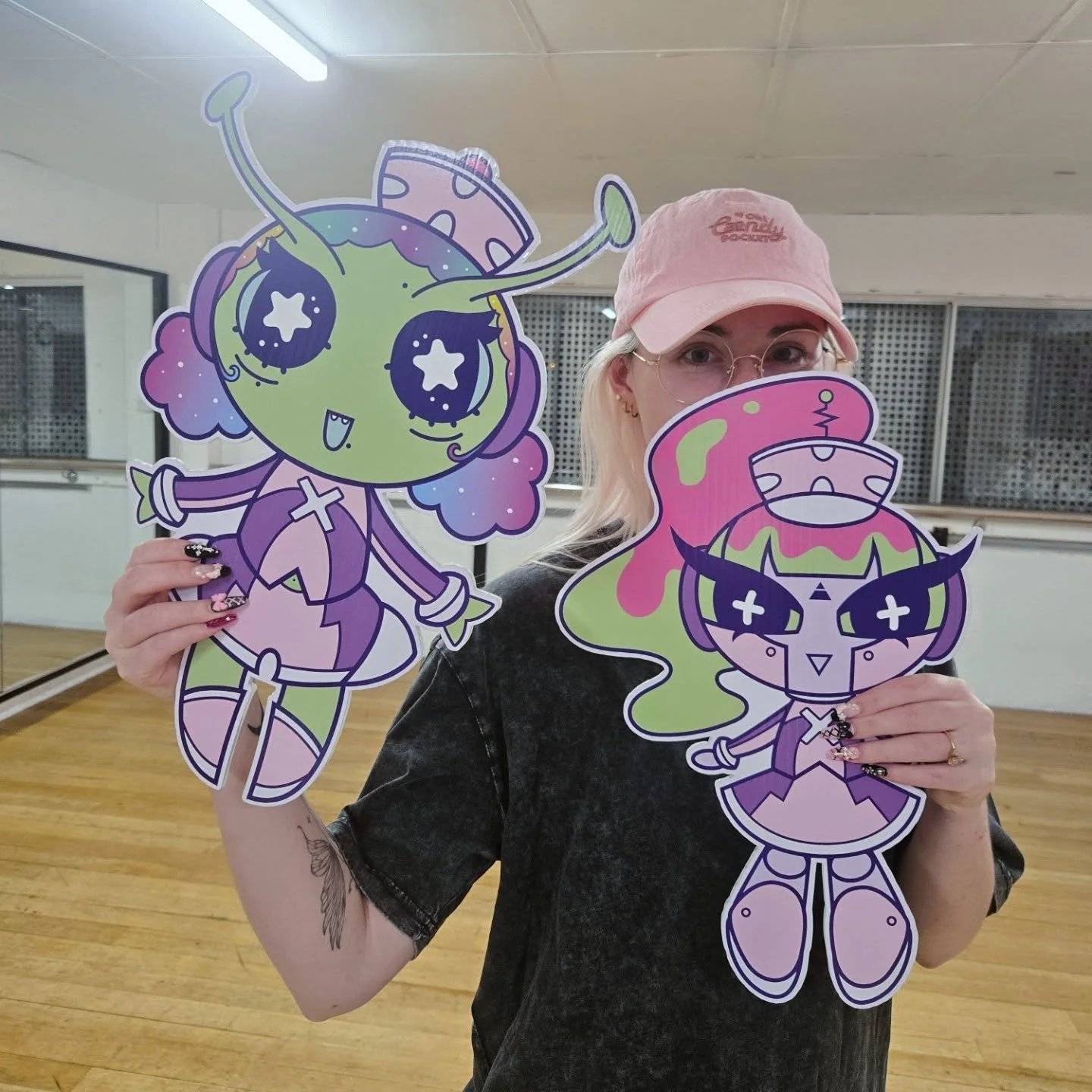 We've had an intergalactic visit from a planet far, far away! 🚀🌌 Landing just in time for @animayhem_aus next weekend! Who is excited? 👁👁 
#idol #kaigaiidol #overseasidol #jpop #アイドル