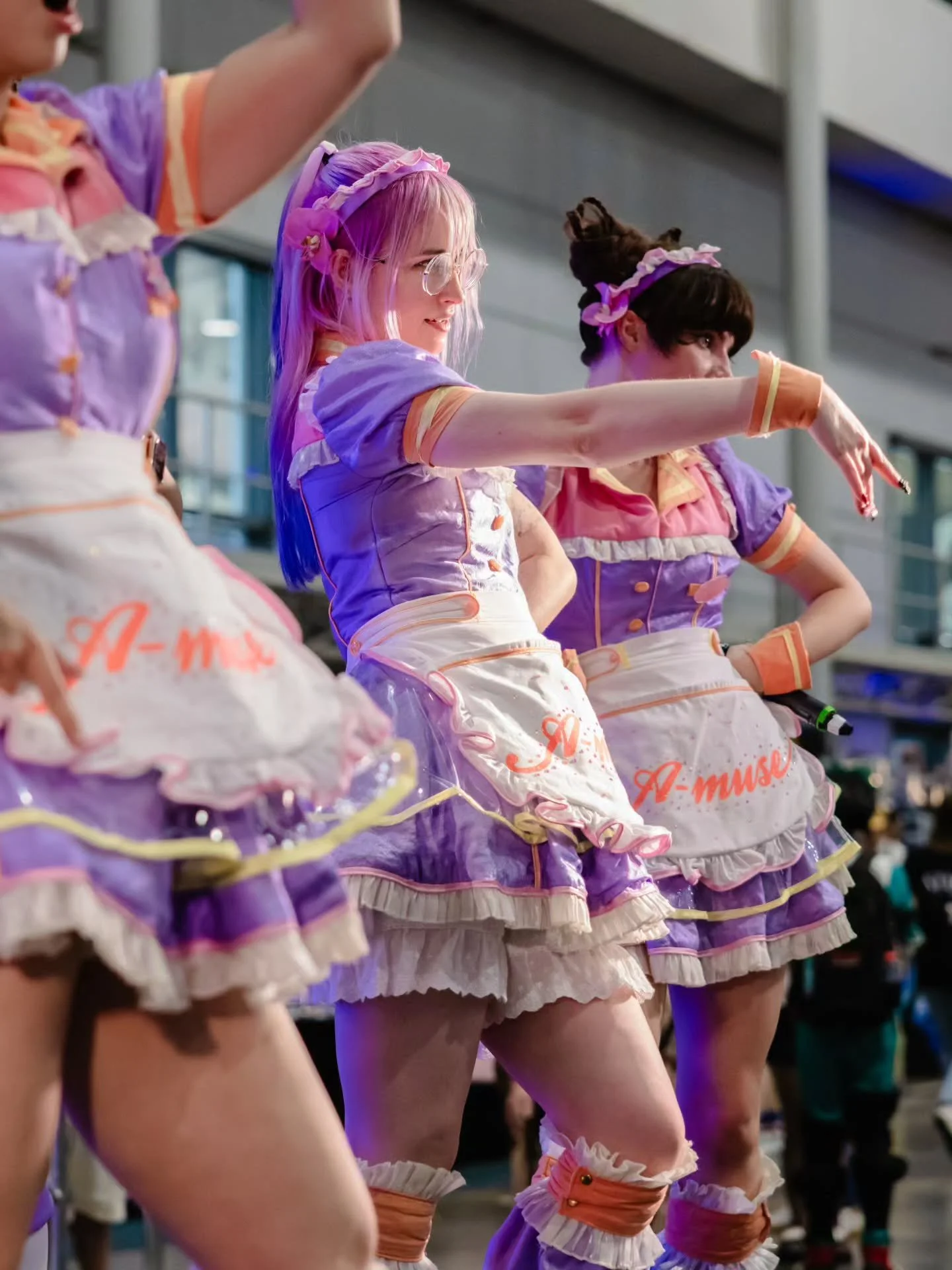 @animayhem_aus was such a blast! Shoutout to everyone who came to our Saturday set 💜☄️
Photographer: @bevitched 
#idol #kaigaiidol #overseasidol #jpop #アイドル