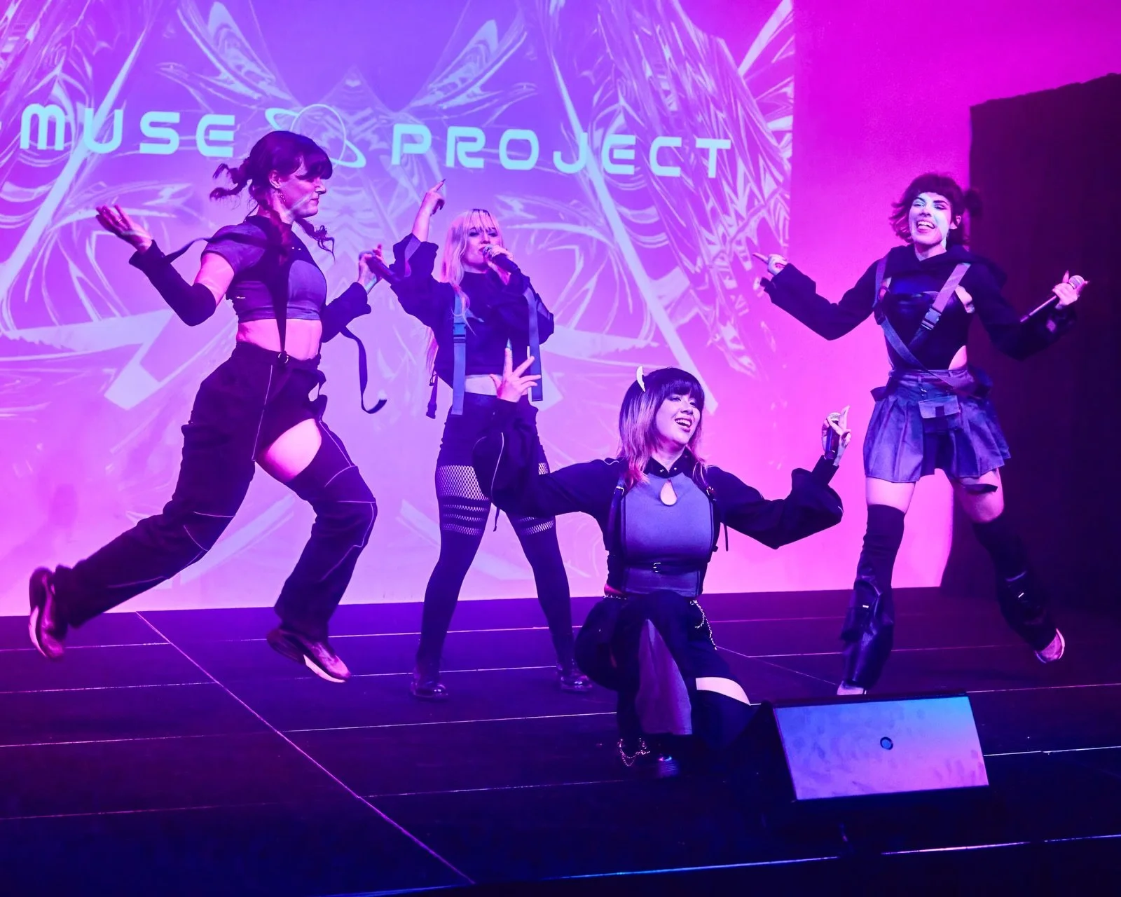 Jumping for joy because it&rsquo;s the weekend &mdash; happy Saturday, everyone! 💃 
One more month until Zenkimi in Brisbane, are we excited?
Photos: @matt_beswick_photography
#idol #kaigaiidol #overseasidol #jpop #アイドル