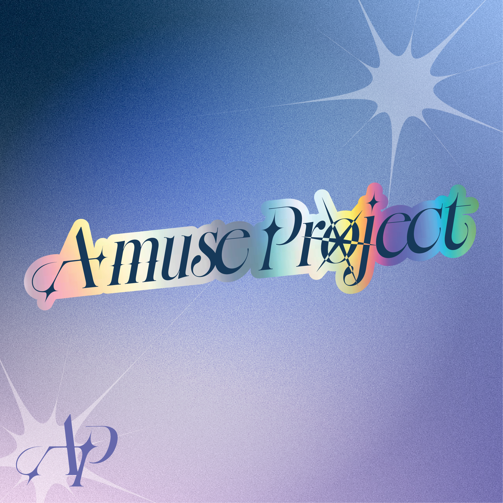 A-MUSE LOGO STICKER