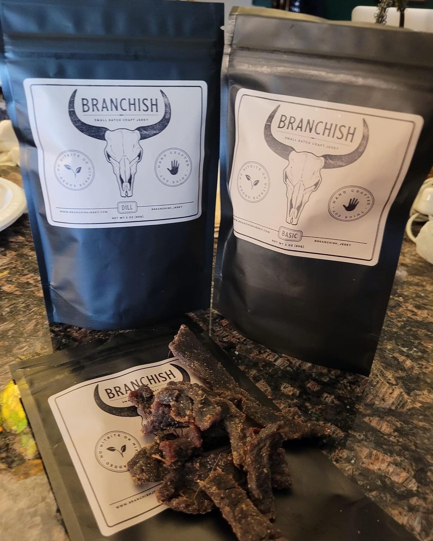 We love when our customers share photos of our Jerky!!

📸 Tag us in your shots with #BranchishJerky for a chance to be featured! And you&rsquo;ll be entered to win a bag of your favorite jerky!

#BeefJerky #JerkyLife #SnackGoals #JerkyAddict #HighPr