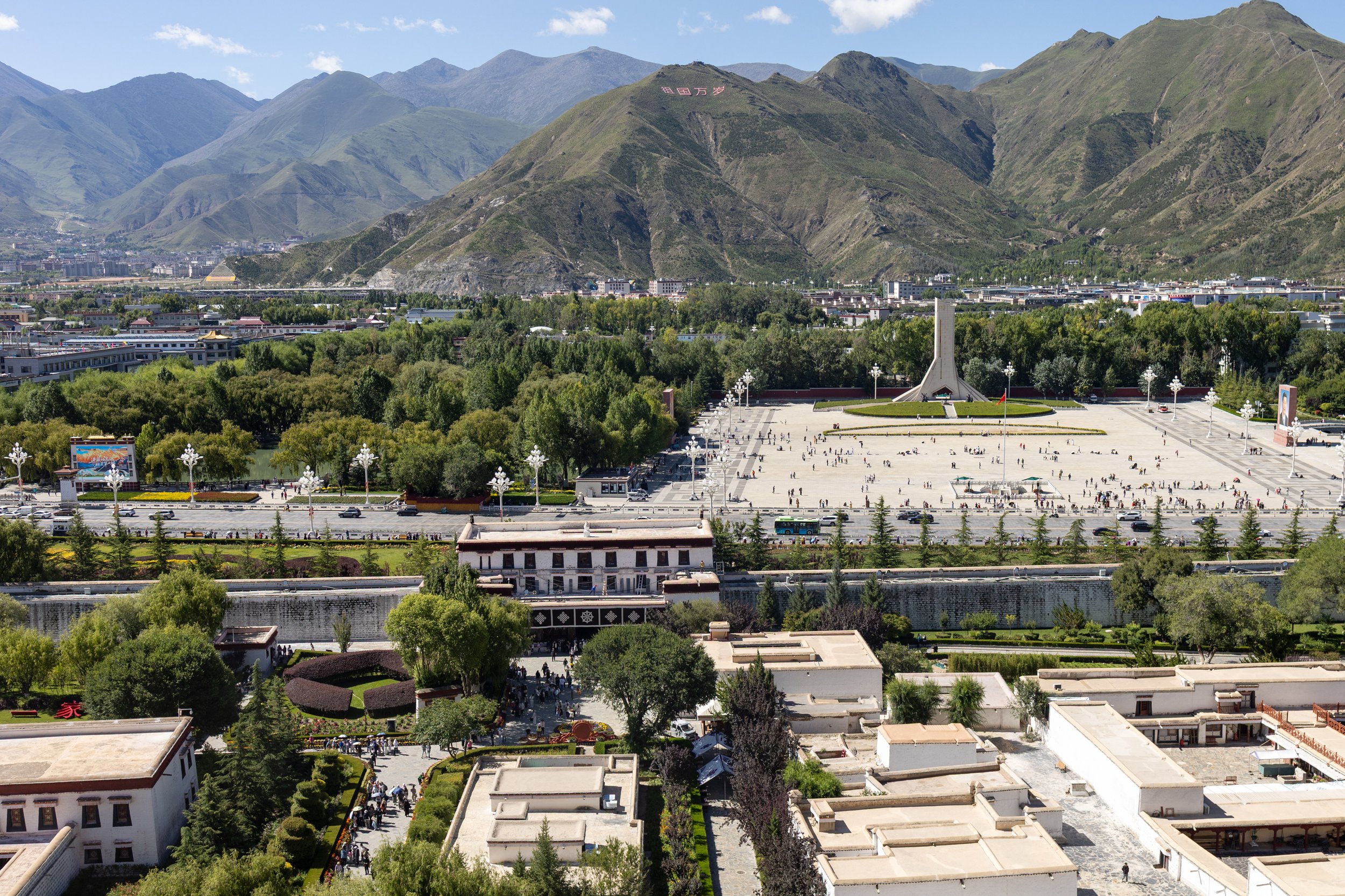 View from Potala Palace